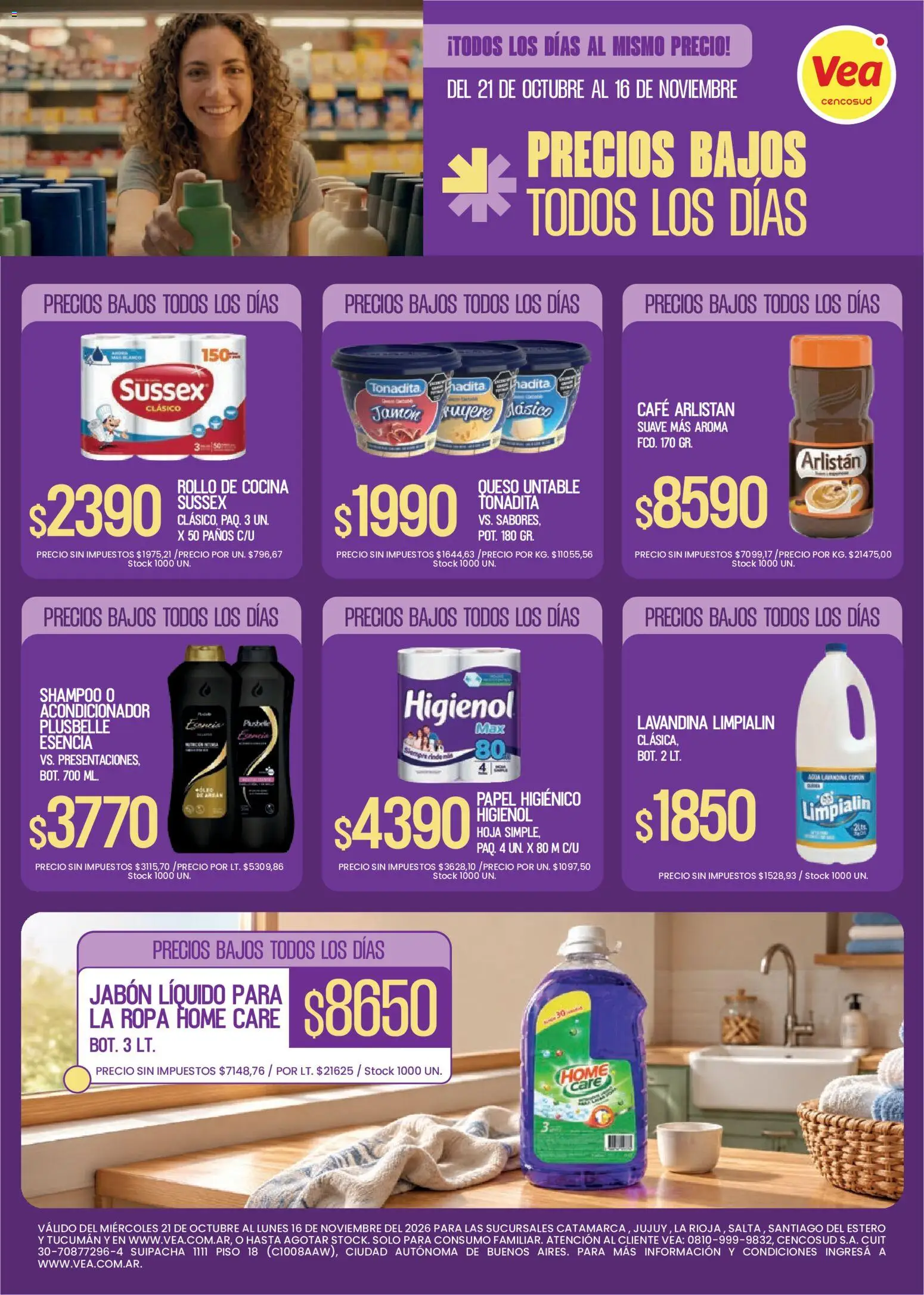 Vea - Folleto Precios Bajos NOA │ válido desde el 21/10/2026 | Página: 2