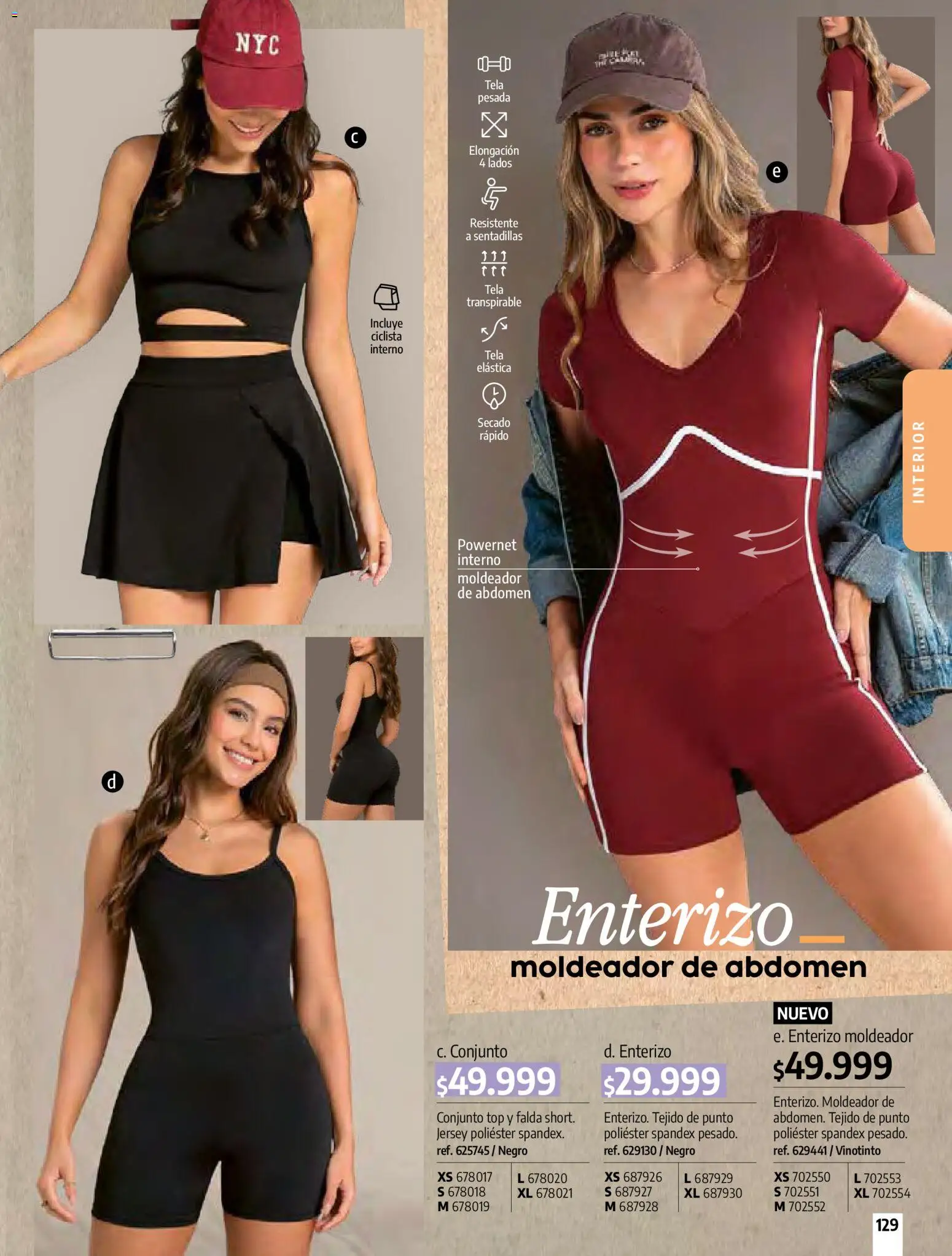Pacifika revista - valida desde el 01.03.2026 | Página: 131 | Productos: Falda, Top, Conjunto, Enterizo