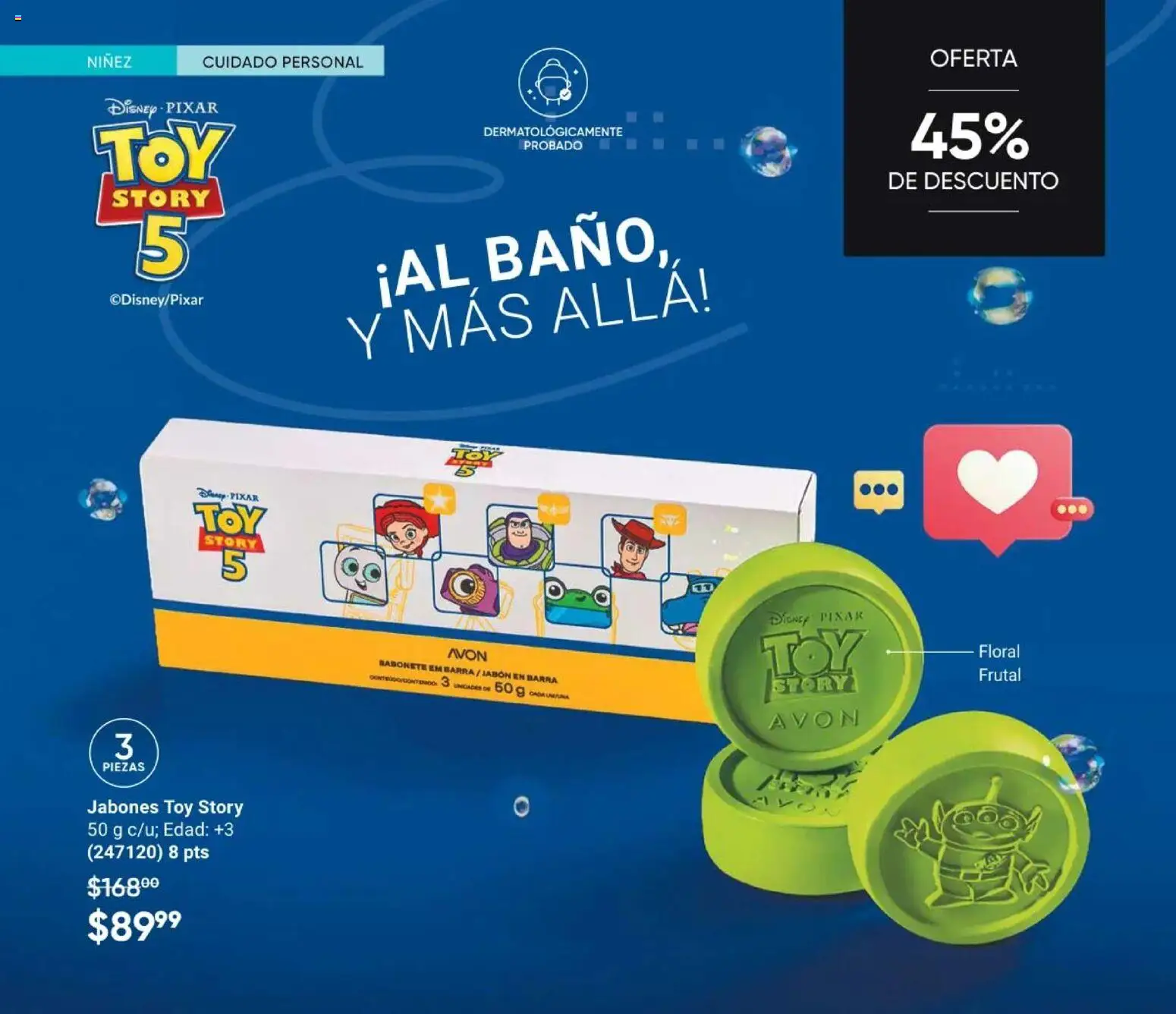 Nuevas ofertas de AVON válidas en toda la República Mexicana desde el 21/08/2026. ¡Encuentra las mejores ofertas en AVON Casa & Estilo 13 2026! | Página: 152 | Productos: Barra, Jabón