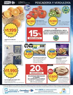 Vista previa Carrefour ofertas válido desde el 07/07/2026 | Página: 6 | Productos: Manzana, Cerdo, Té, Kiwi