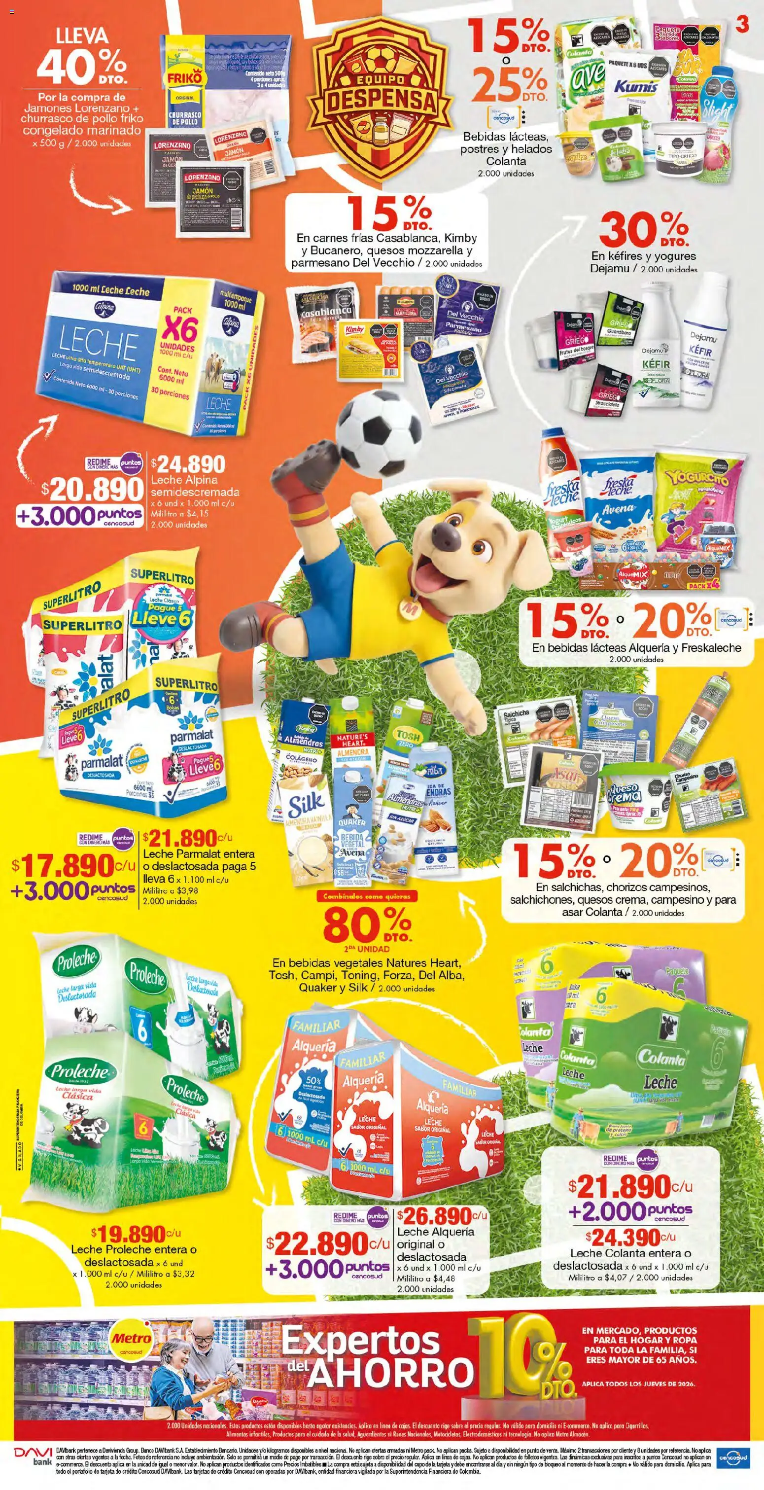 Metro revista - valida desde el 15/07/2026 | Página: 3