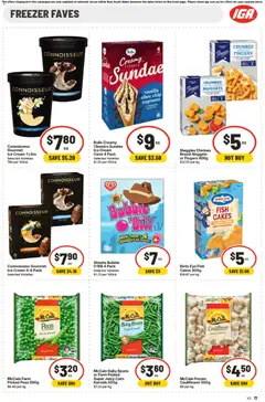 Preview of IGA catalogue NSW Medium V2 - valid from 20.05.2026 | Page: 16 | Products: Chicken, Peanuts, Cream, Freezer