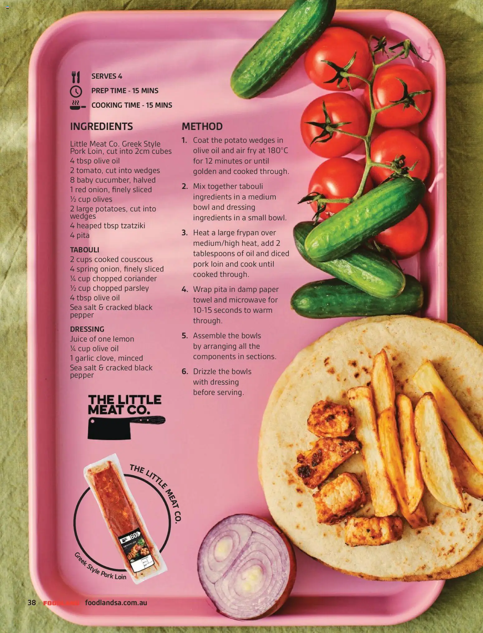 Foodland catalogue - valid from 01/09/2026 | Page: 38 | Products: Pork loin, Oil, Olive oil, Garlic