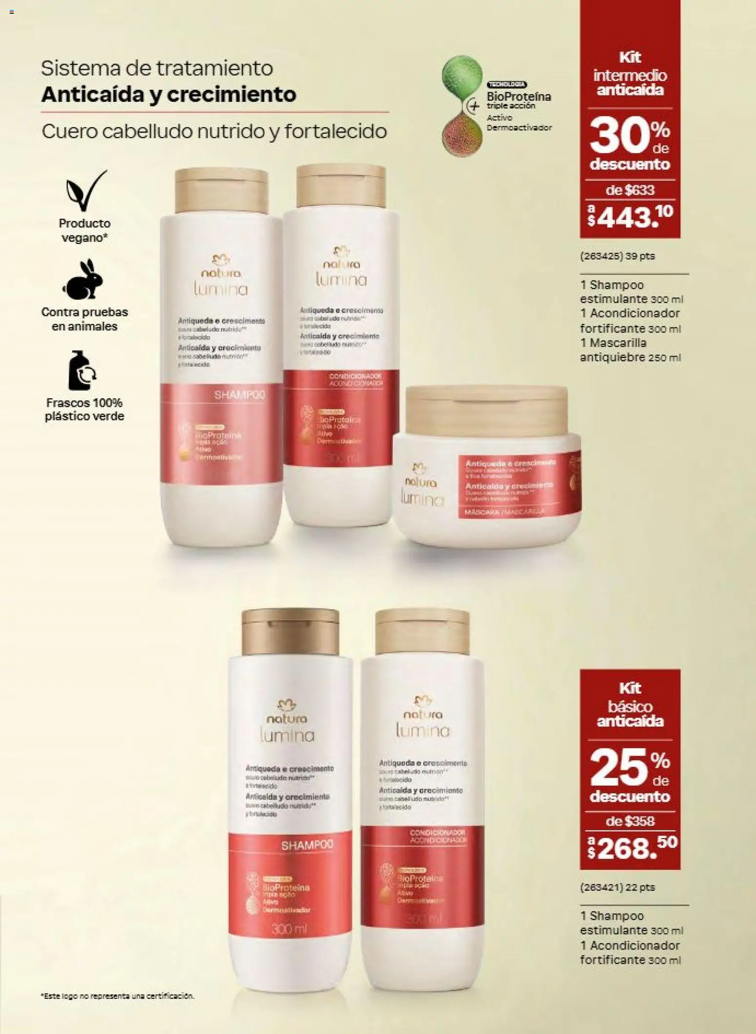 Nuevas ofertas de Natura válidas en toda la República Mexicana desde el 31/07/2026. ¡Encuentra las mejores ofertas en Natura campaña 12 2026! | Página: 120 | Productos: Shampoo, Mascarilla, Acondicionador
