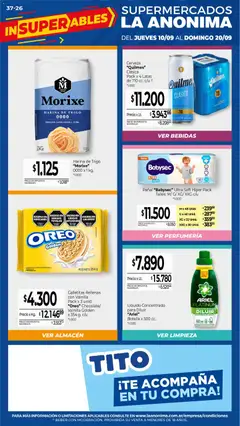Vista previa La Anonima catálogo válido desde el 10/09/2026