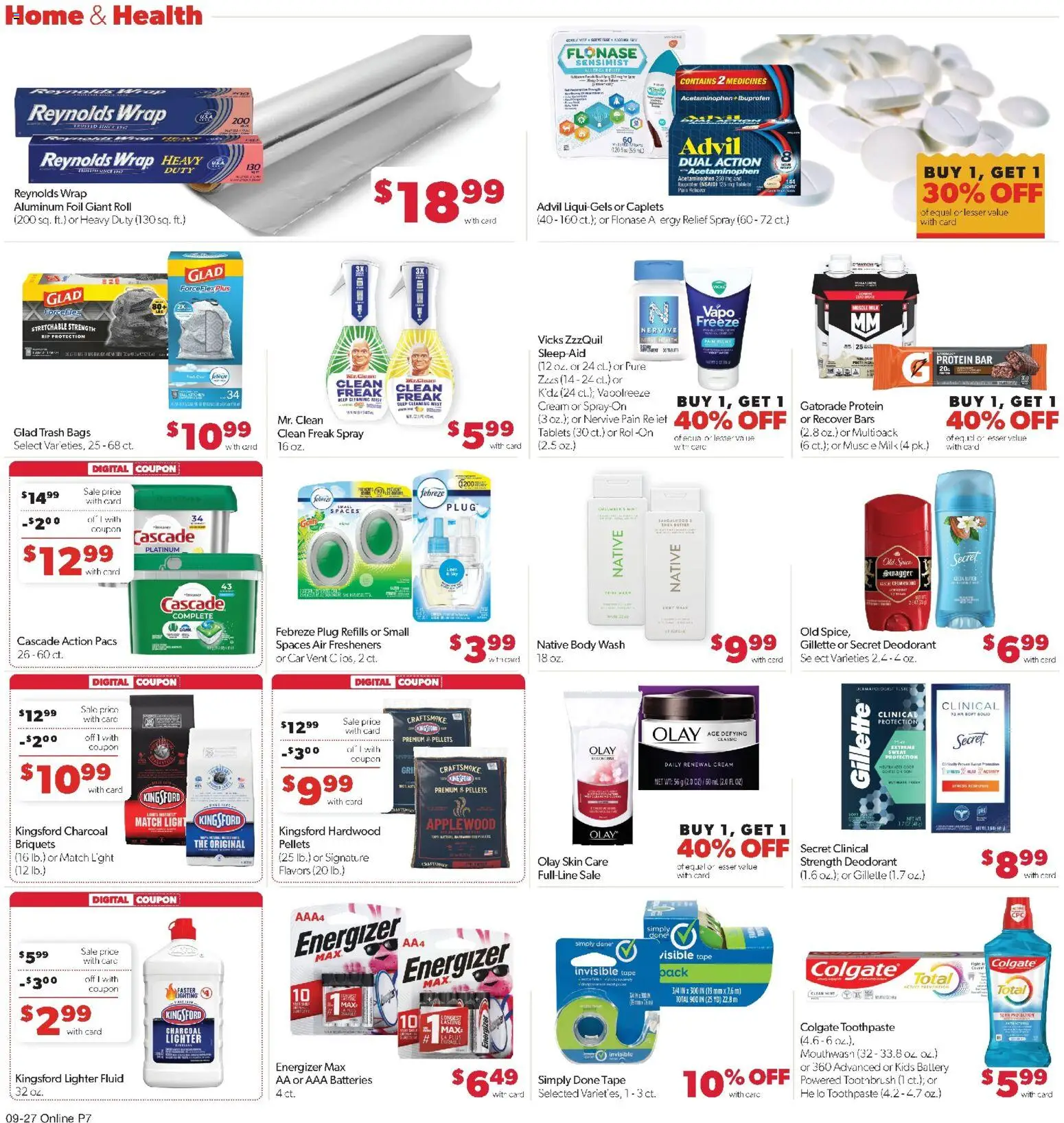 Family Fare Weekly Ad - NE - valid from 09/27/2026 | Page: 13 | Products: Butter, Mouthwash, Protein, Body Wash