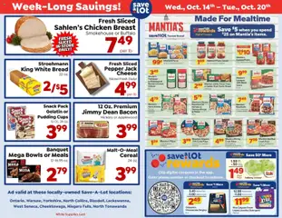 Preview of Save a Lot weekly ads valid from 10/14/2026