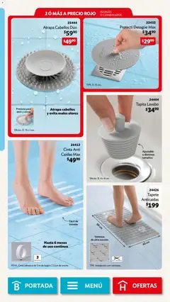 Vista previa de Betterware campaña 8 2026, nuevo folleto de la tienda, válido en México a partir del 03/08/2026 | Página: 90 | Productos: Cinta, Lavabo, Tapete