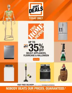 Preview of Home Depot weekly ads valid from 10/07/2026