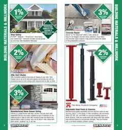 Preview of Menards weekly ads valid from 01/01/2026 | Page: 5 | Products: Cement, Box, Powder, Tools