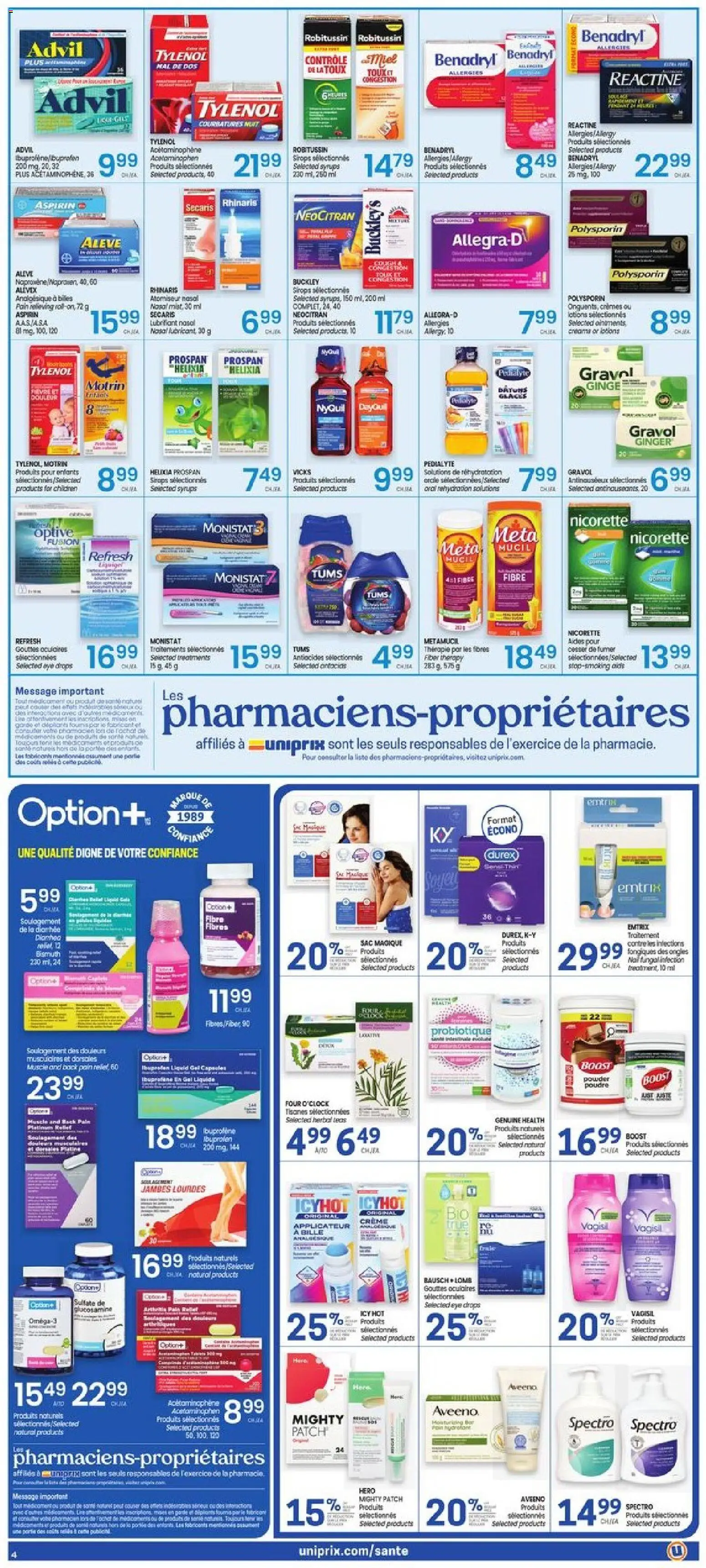 Uniprix flyer valid from Oct 22, 2026 | Page: 5