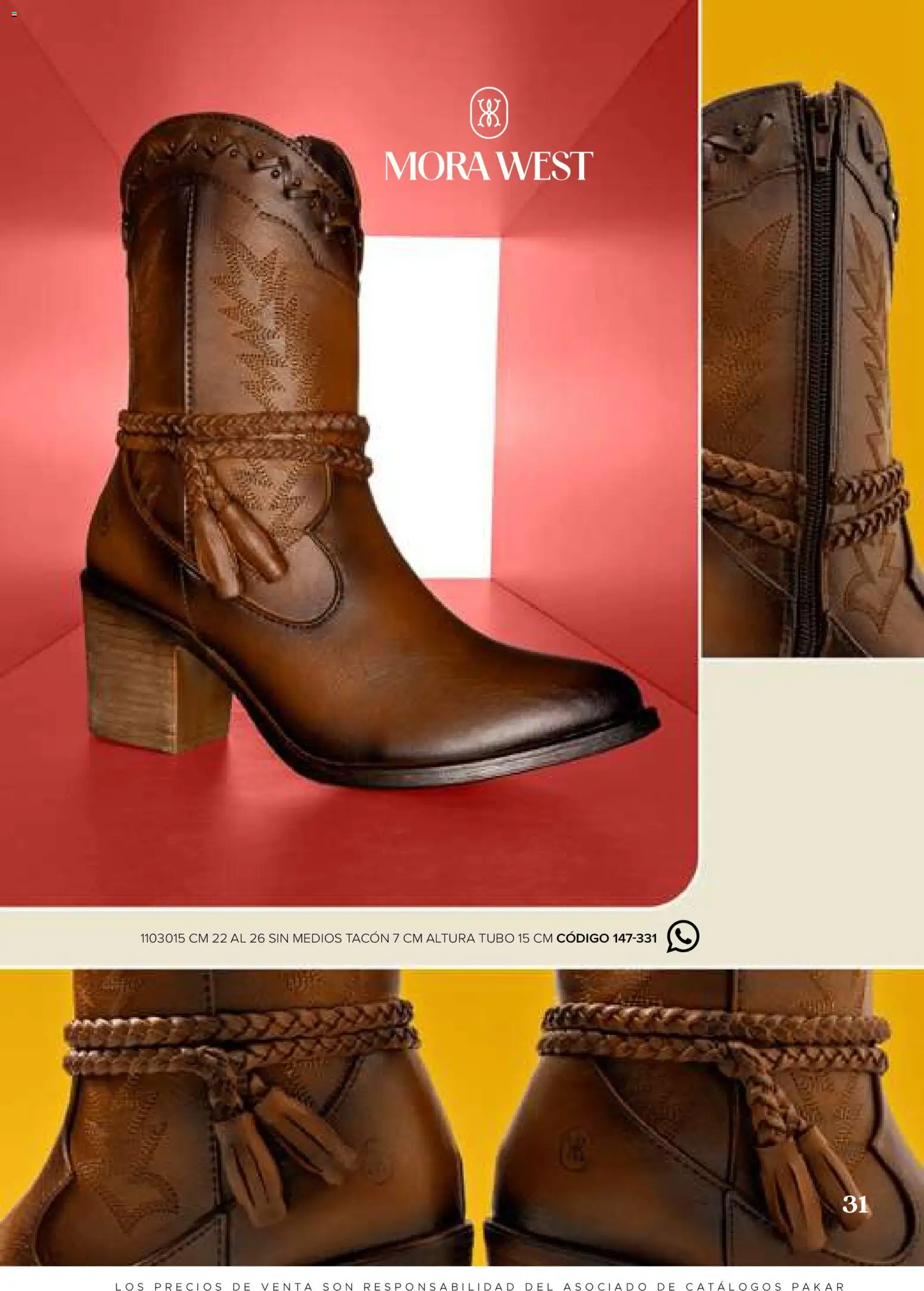Nuevas ofertas de SC Pakar válidas en toda la República Mexicana desde el 31/07/2026. ¡Encuentra las mejores ofertas en SC Pakar catálogo Bota! | Página: 31