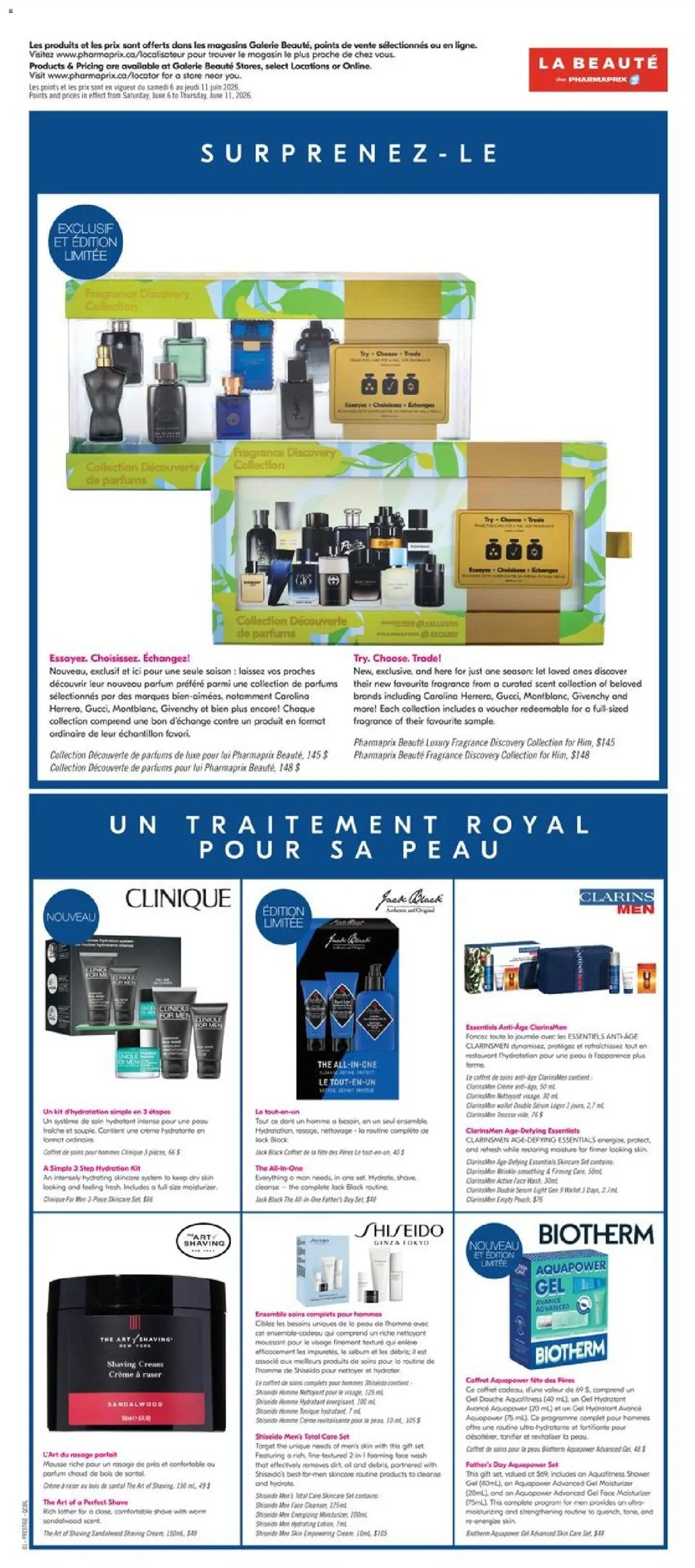 Pharmaprix flyer valid from 05.06.2026 | Page: 10 | Products: Cream, Fragrance, Face wash, Oil