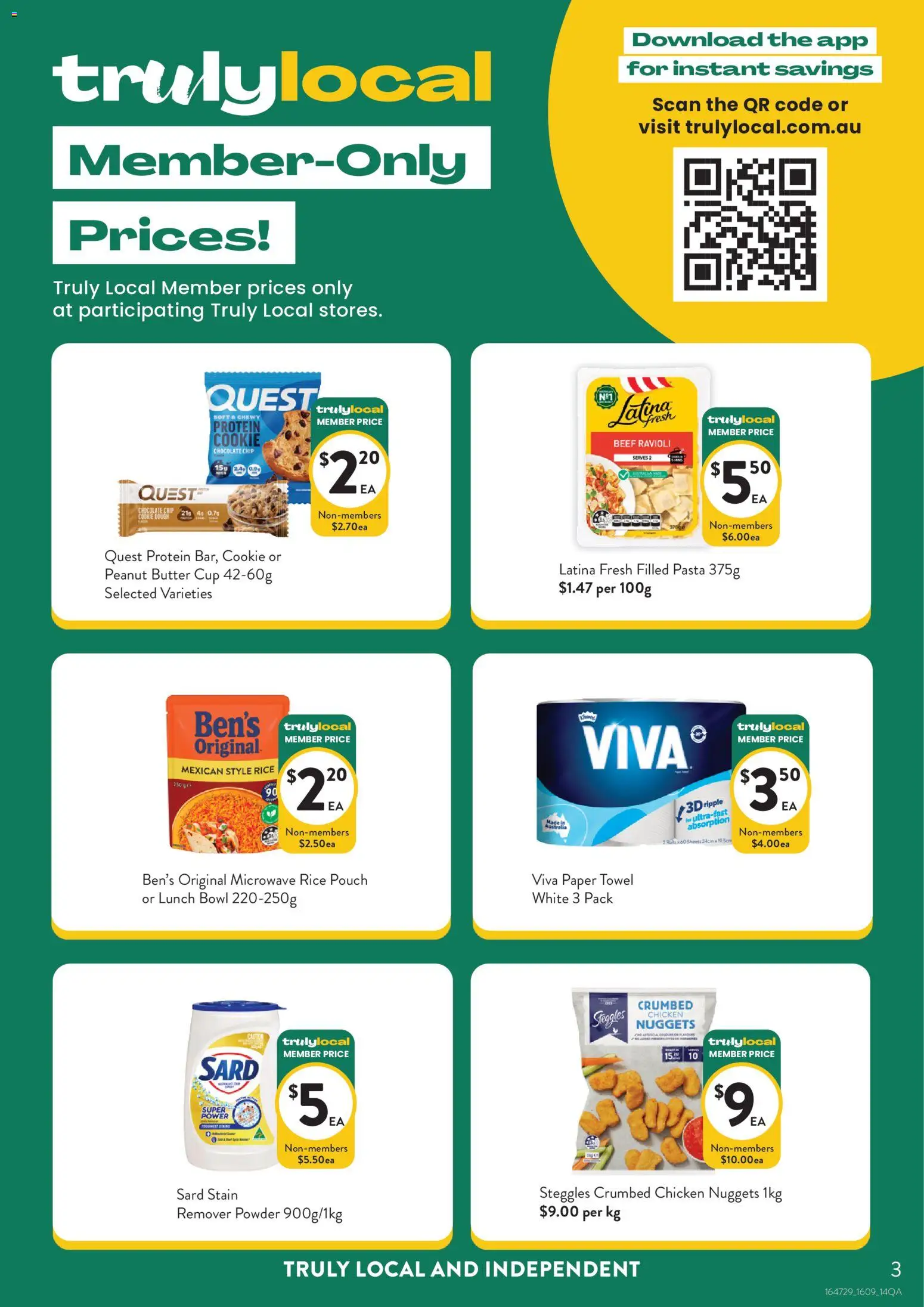 Foodworks catalogue - valid from 16/09/2026 | Page: 3 | Products: Powder, Chocolate, Beef, Pasta