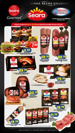 Bramil Supermercados ofertas Seara Gourmet - Pré-Visualização do folheto da loja Bramil Supermercados, válido de 04.05.2026