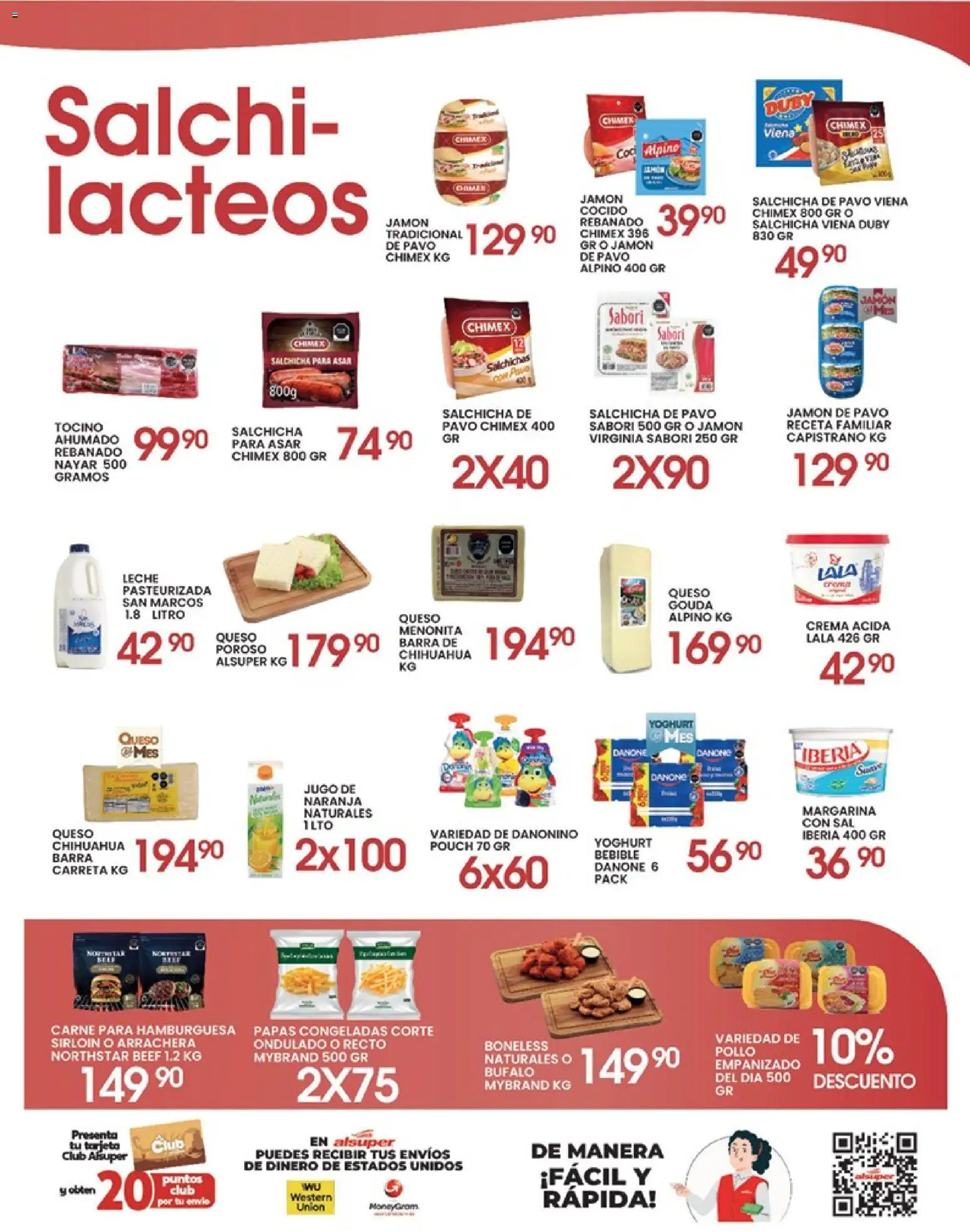 Nuevas ofertas de Alsuper válidas en toda la República Mexicana desde el 22.05.2026. ¡Encuentra las mejores ofertas en Alsuper folleto Durango! | Página: 3