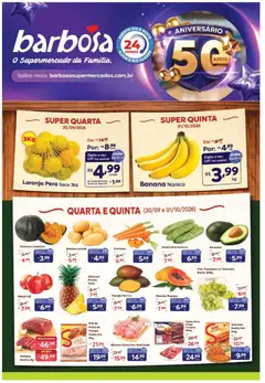 Barbosa Supermercados - Ofertas da semana - Pré-Visualização do folheto da loja Barbosa Supermercados, válido de 30/09/2026