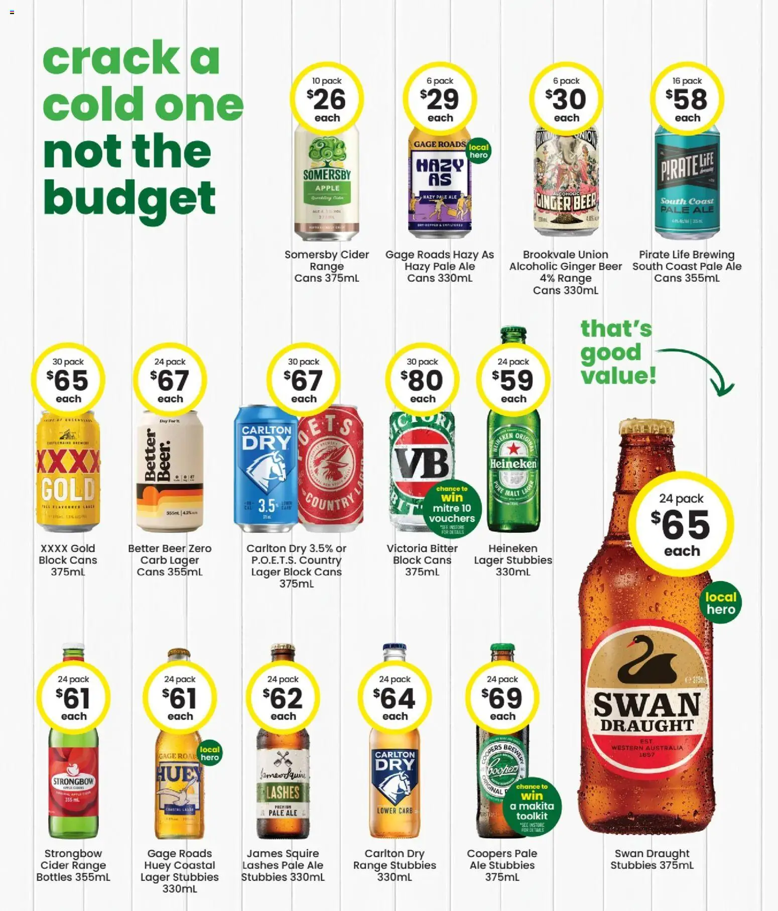 The Bottle-O catalogue - valid from 06/07/2026 | Page: 4 | Products: Ginger, Beer