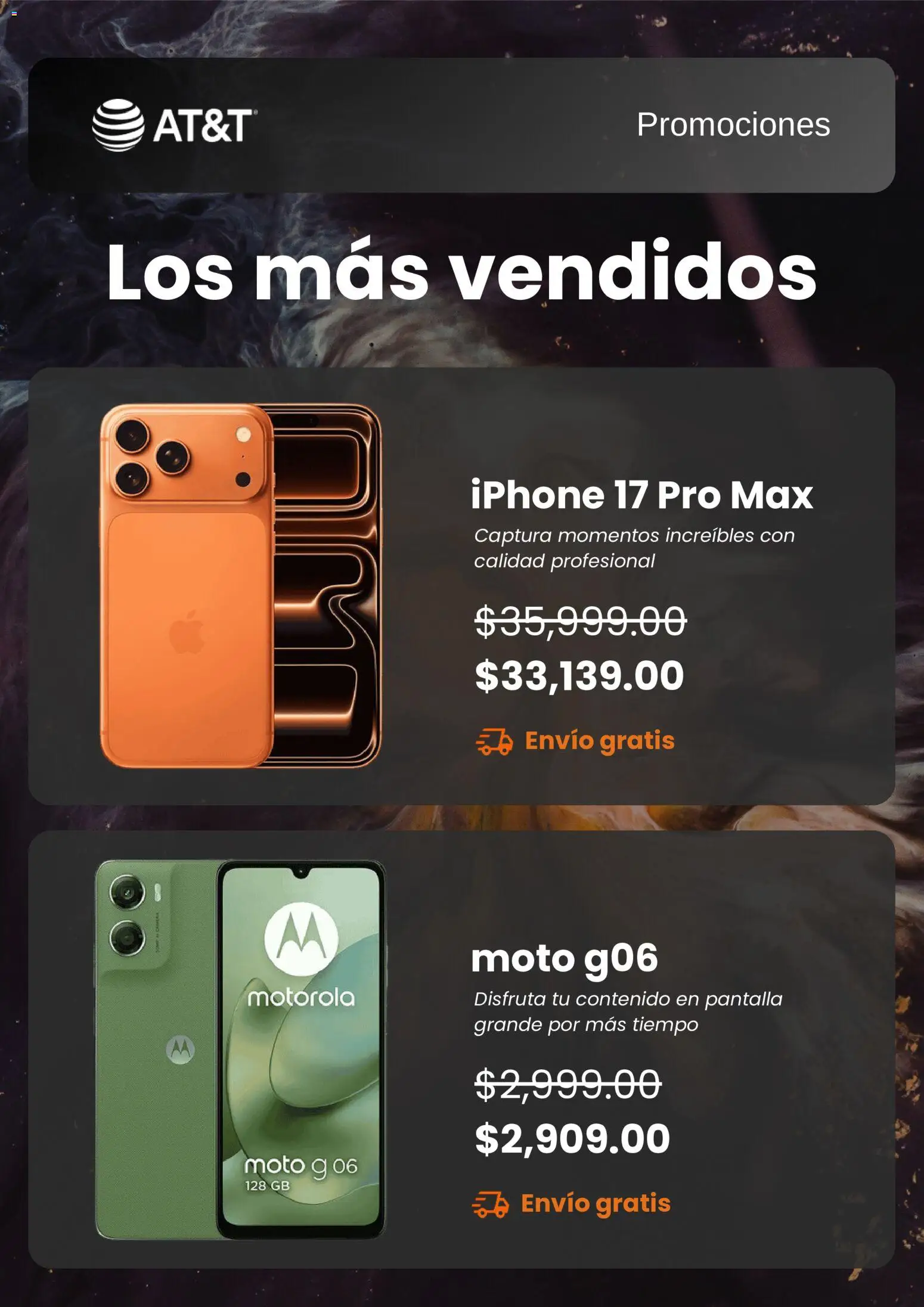 Nuevas ofertas de AT&T válidas en toda la República Mexicana desde el 26/10/2026. ¡Encuentra las mejores ofertas en AT&T catálogo! | Página: 3