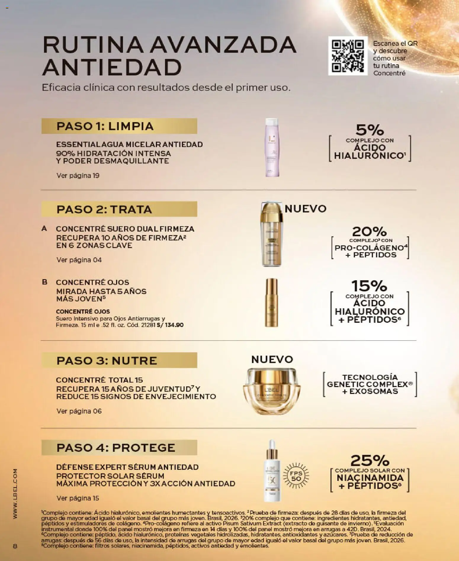 Catálogo L'Bel válido desde 09/09/2026 | Página: 8 | Productos: Protector solar, Ingredientes