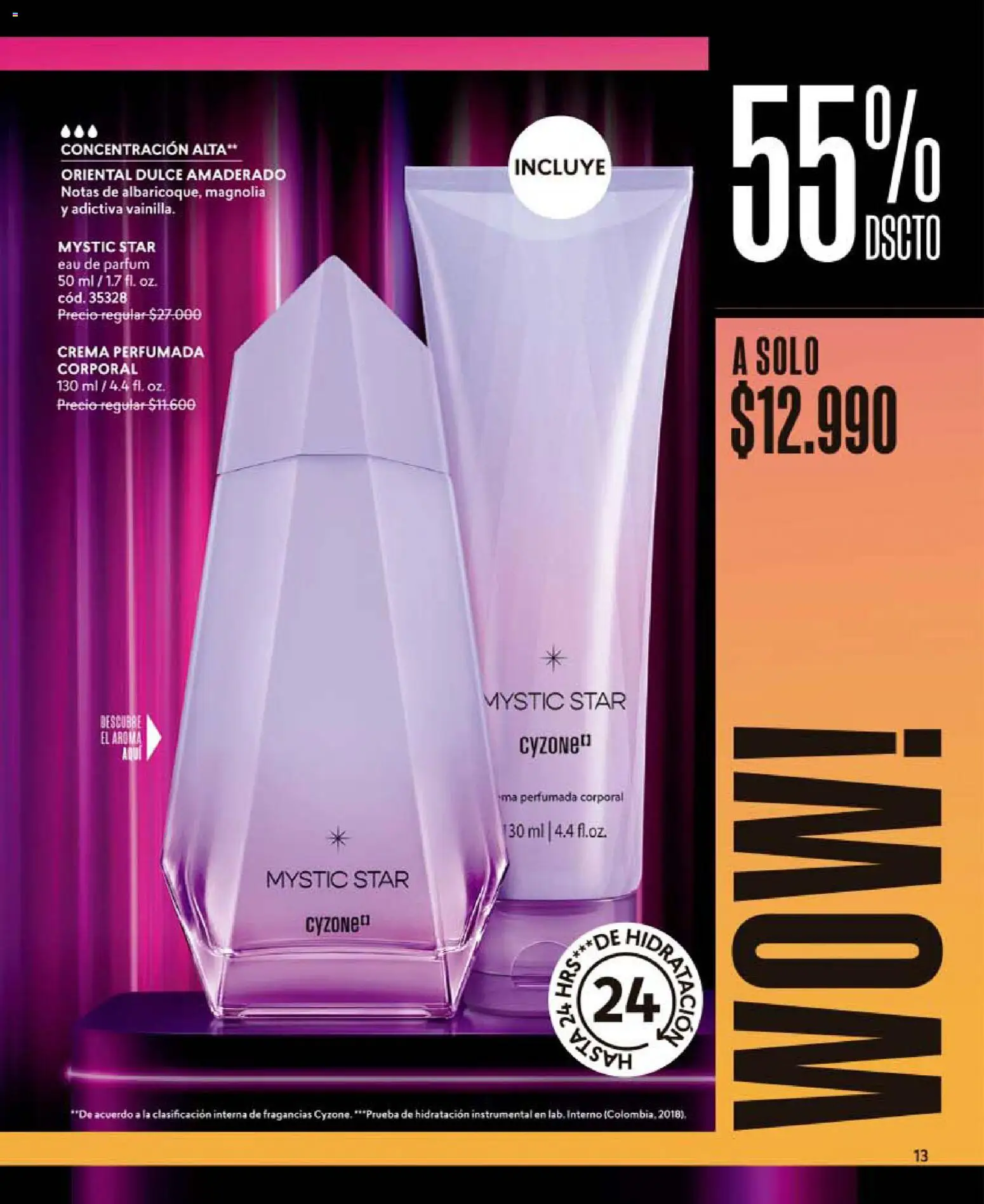 Catálogo CyZone Campaña 10 │ válido desde el 01.06.2026 | Página: 13 | Productos: Crema