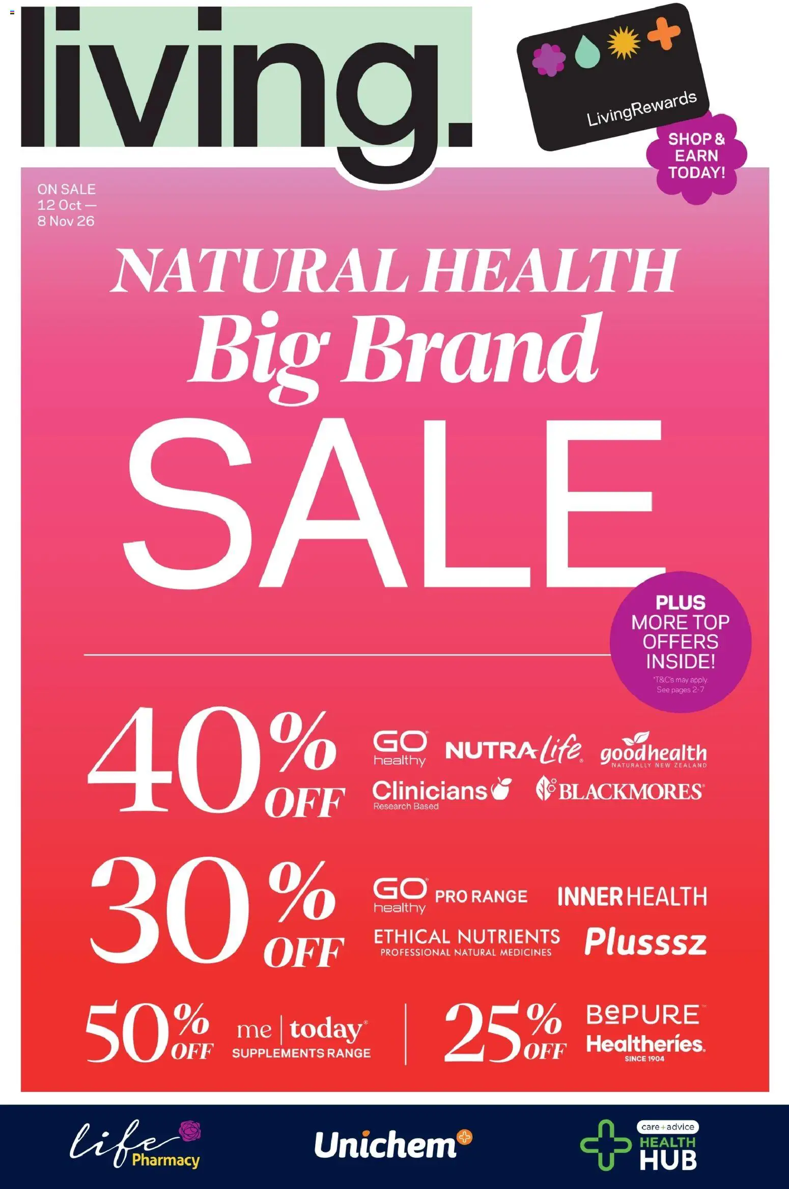 Life Pharmacy catalogue from 12 Oct 2026 | Page: 1