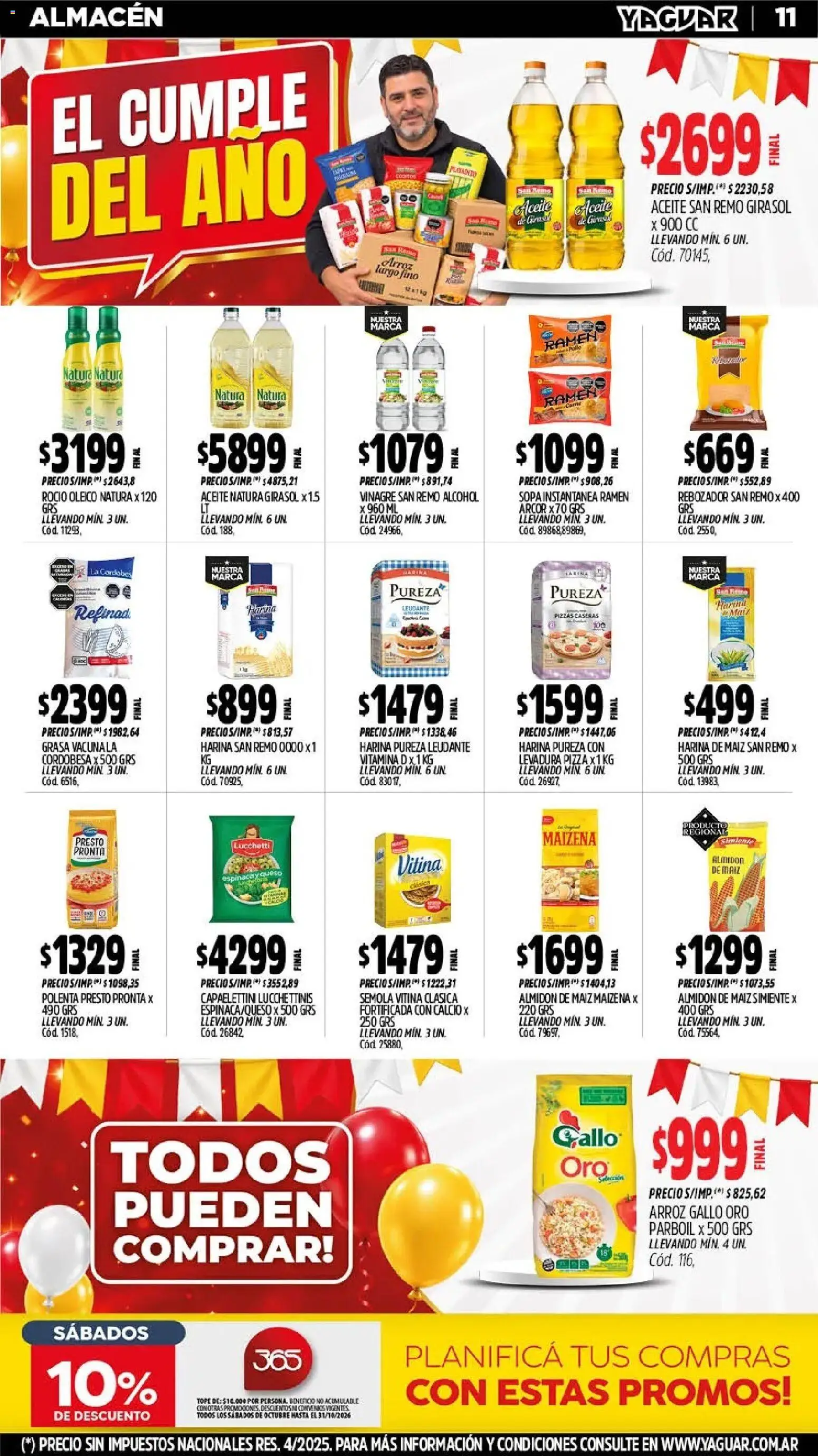 Yaguar - Oferta Semanal San Juan │ válido desde el 12/10/2026 | Página: 12
