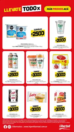 Vista previa Hipermercado Libertad - TODO X sem 19 válido desde el 29.04.2026 | Página: 7