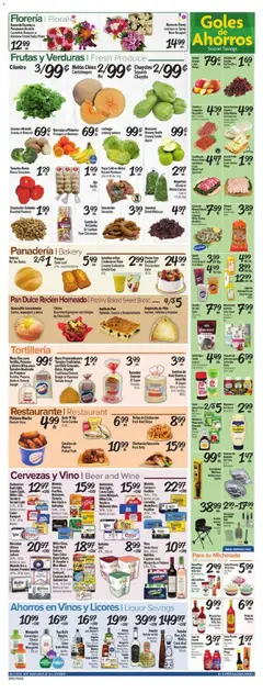 Preview of El Super weekly ads valid from 03.06.2026 | Page: 4 | Products: Corn, Beer, Pork, Tea