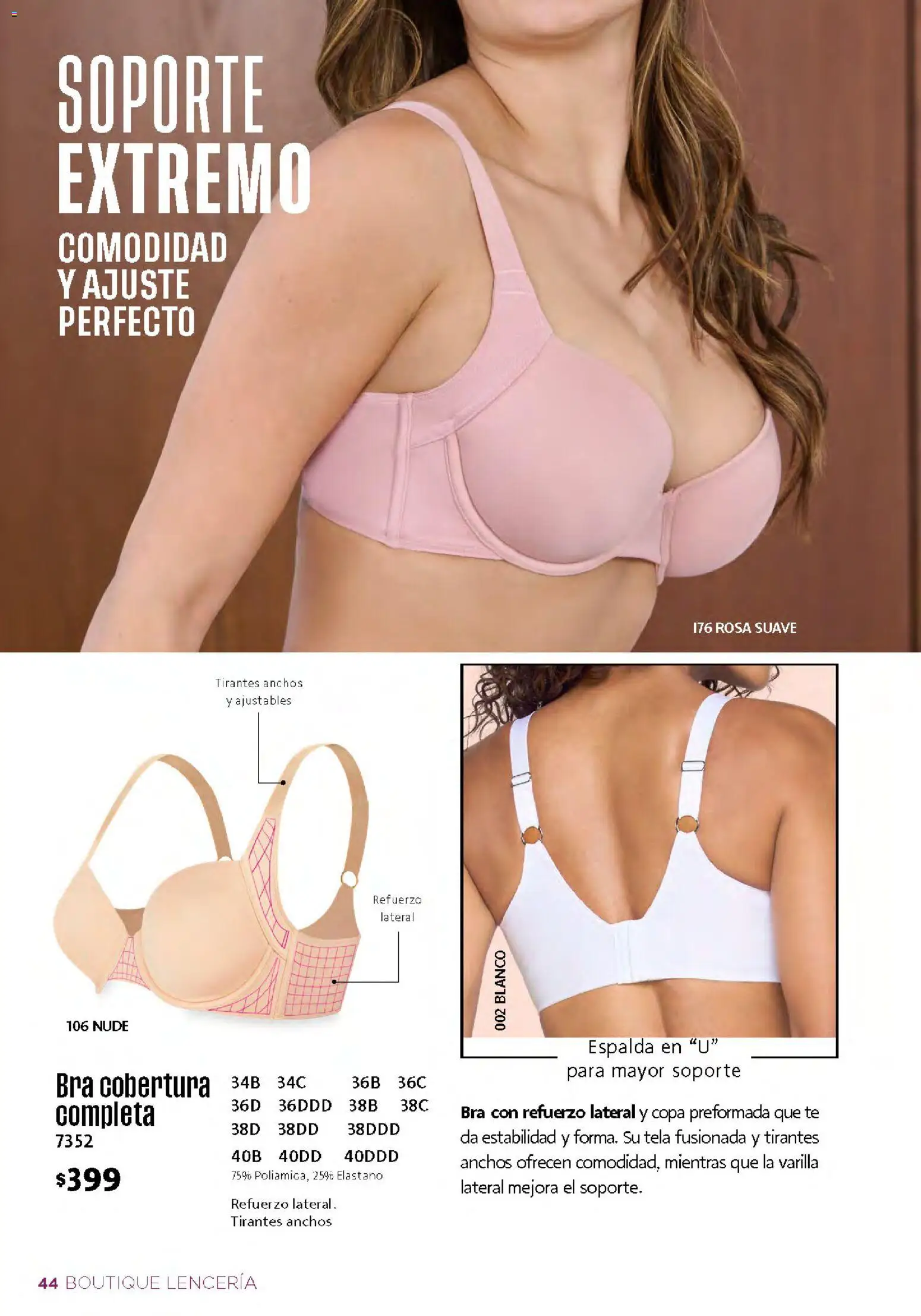 Nuevas ofertas de Ilusión válidas en toda la República Mexicana desde el 01/09/2026. ¡Encuentra las mejores ofertas en Ilusión catálogo Otoño! | Página: 46 | Productos: Tirantes, Lenceria, Té