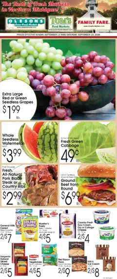 Preview of Family Fare weekly ads valid from 09/13/2026