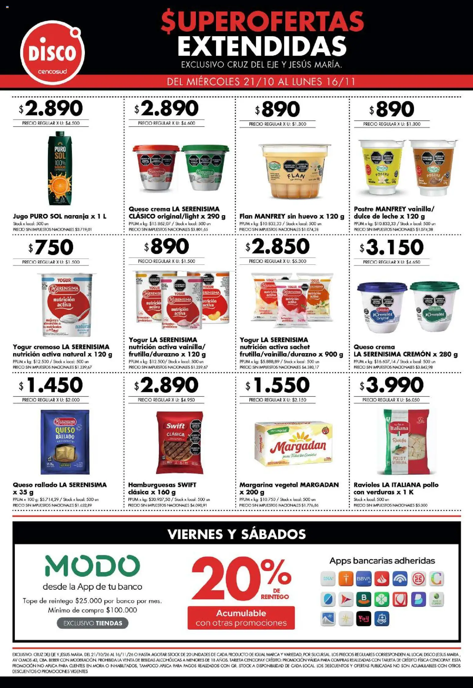 Disco - Superofertas Extendidas │ válido desde el 21/10/2026 | Página: 5