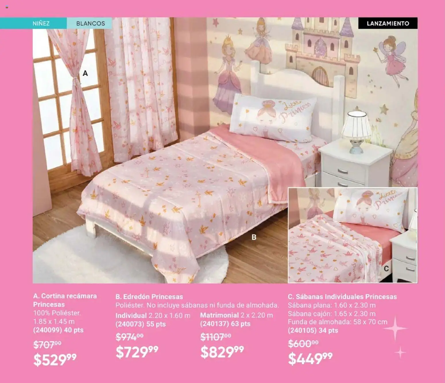 Nuevas ofertas de AVON válidas en toda la República Mexicana desde el 02.04.2026. ¡Encuentra las mejores ofertas en AVON Casa & Estilo 6 2026! | Página: 172 | Productos: Funda, Funda de almohada, Almohada, Sabanas