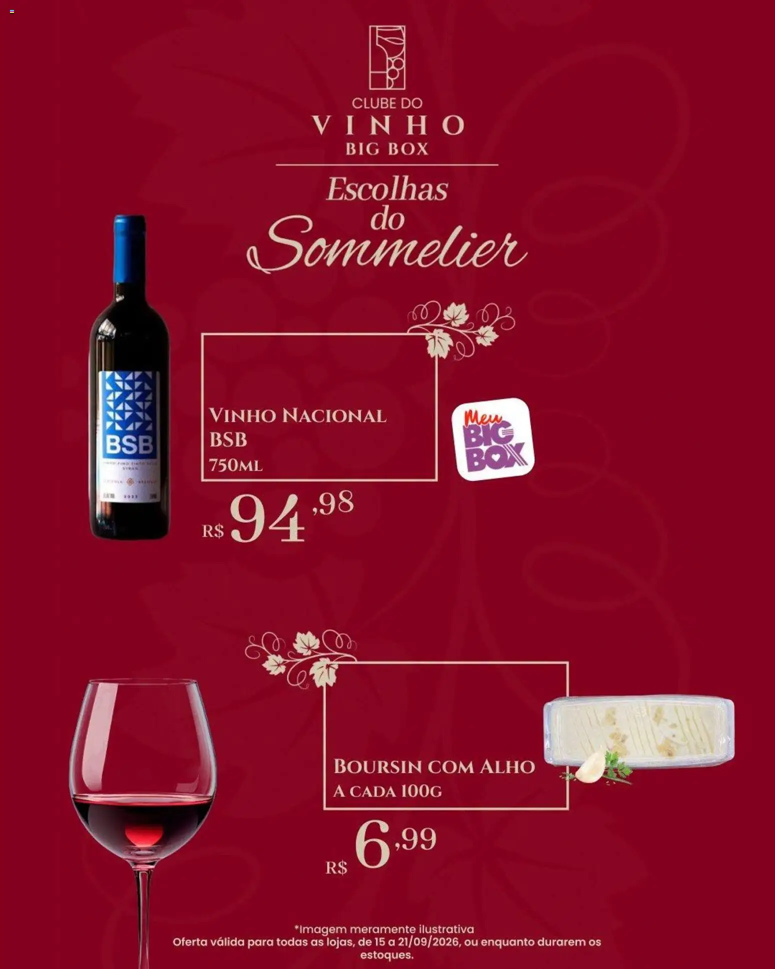 Big Box Folheto - válido de 15/09/2026 | Página: 3 | Produtos: Alho, Vinho