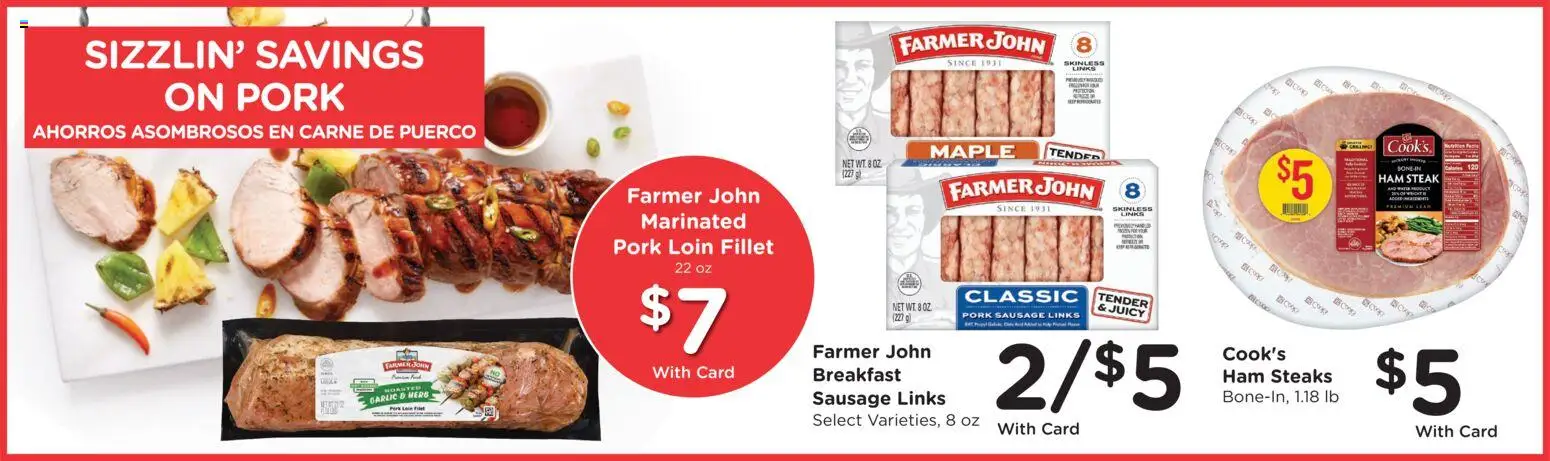 Ralphs Weekly Ad - valid from 08/26/2026 | Page: 12 | Products: Pork loin, Ham, Pork, Garlic