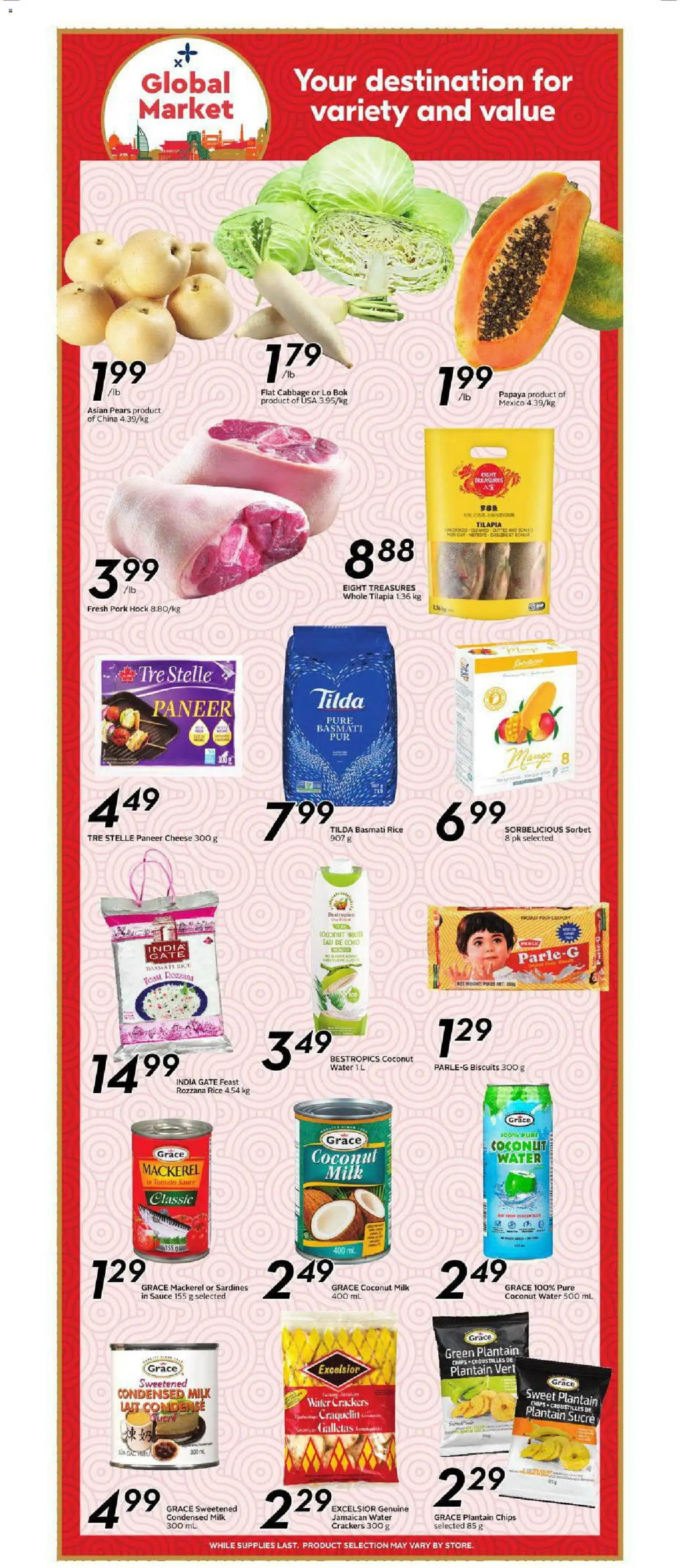 Sobeys flyer valid from Jul 9, 2026 | Page: 15 | Products: Rice, Chips, Milk, Cheese