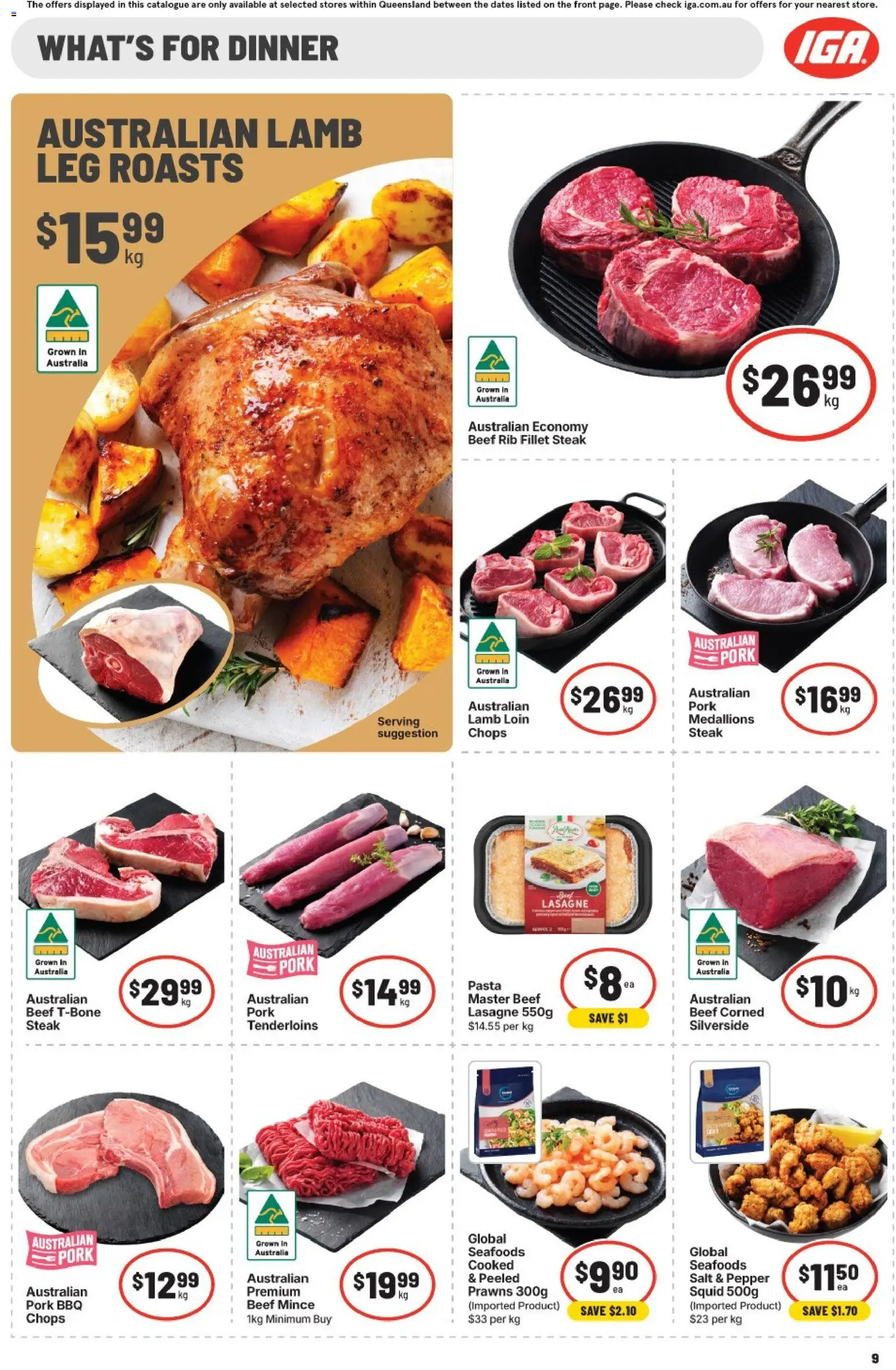 IGA catalogue - valid from 15/07/2026 | Page: 9 | Products: Oil, Chicken, Salt, Soup