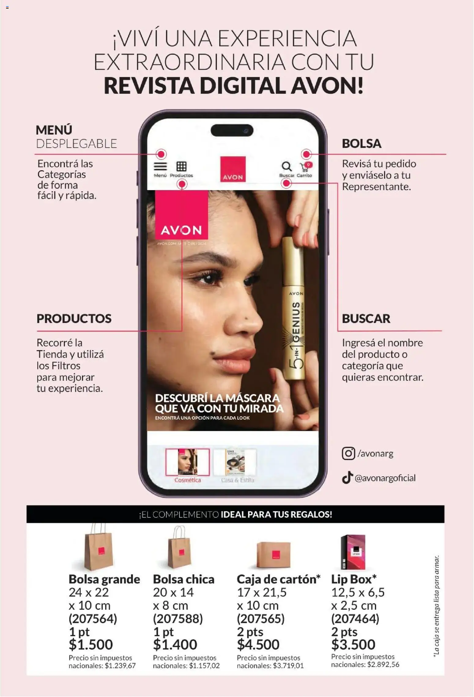 Avon -  Campaña 6/2026 │ válido desde el 01.06.2026 | Página: 2 | Productos: Bolsa, Caja, Máscara