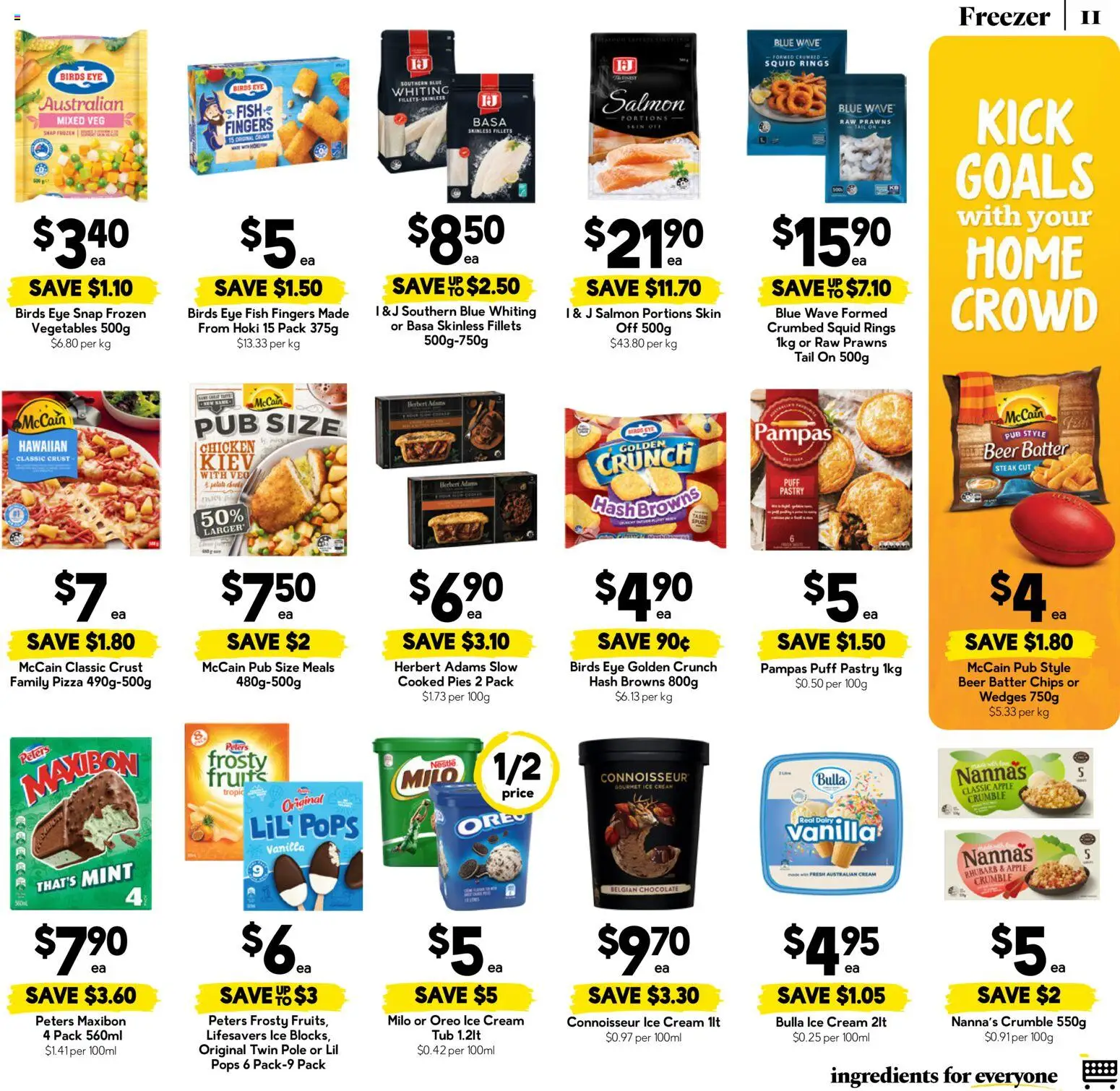Drakes catalogue - valid from 02/09/2026 | Page: 11 | Products: Chicken, Fruits, Pies, Freezer