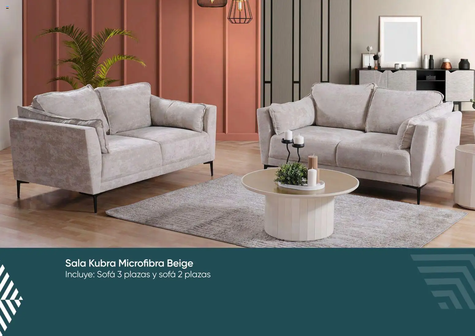 Nuevas ofertas de Muebles Dico válidas en toda la República Mexicana desde el 05/01/2026. ¡Encuentra las mejores ofertas en Muebles Dico catálogo Roma Condesa! | Página: 27 | Productos: Sofá, Sala