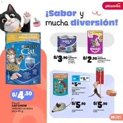 Vista previa de folleto Plaza Vea - Especial Mascotas 3 de la Plaza Vea válido desde 11.05.2026 | Página: 21 | Productos: Pescado