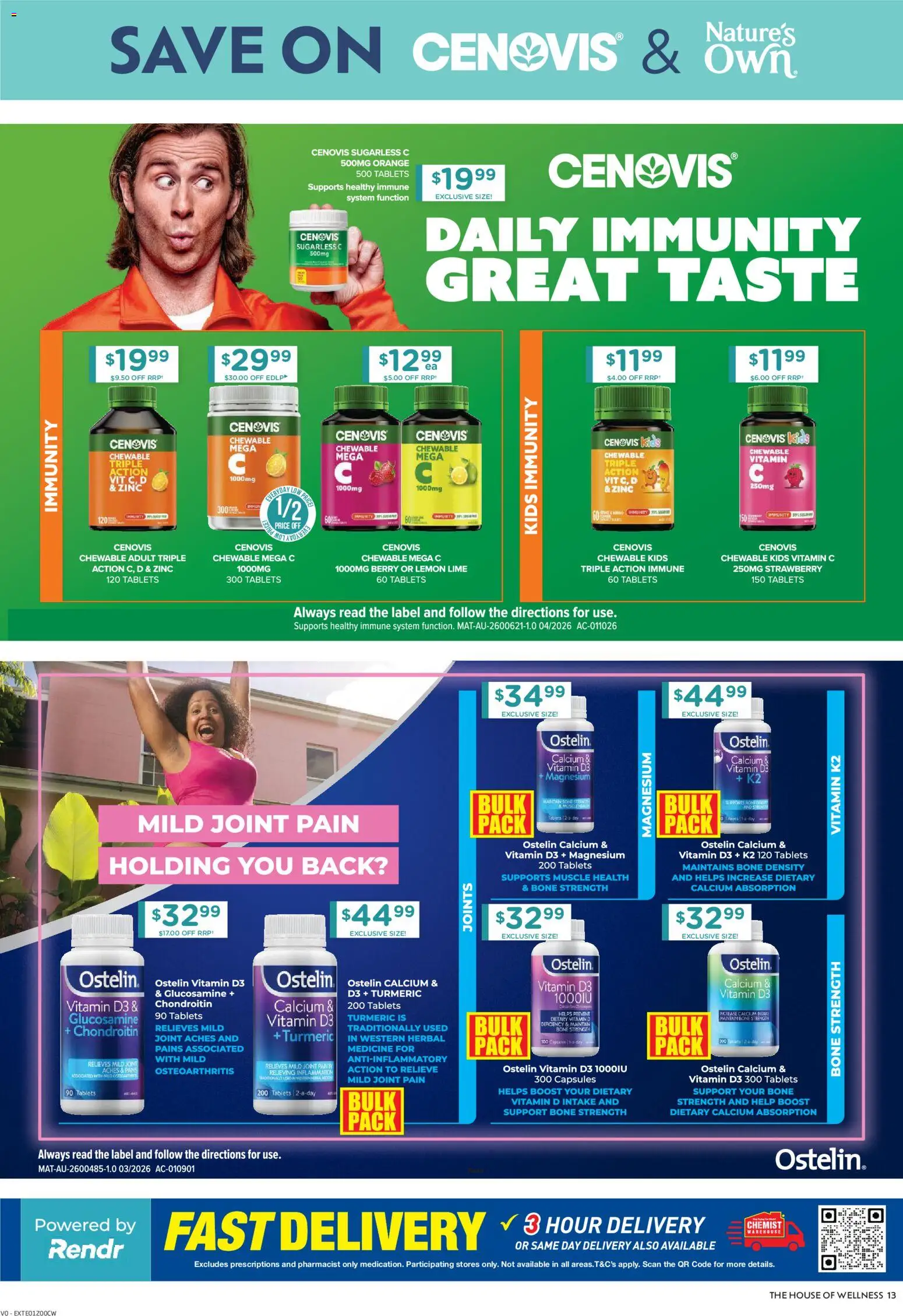Chemist Warehouse catalogue - valid from 17/07/2026 | Page: 13 | Products: Lemon, Lime, Herbal, Zinc