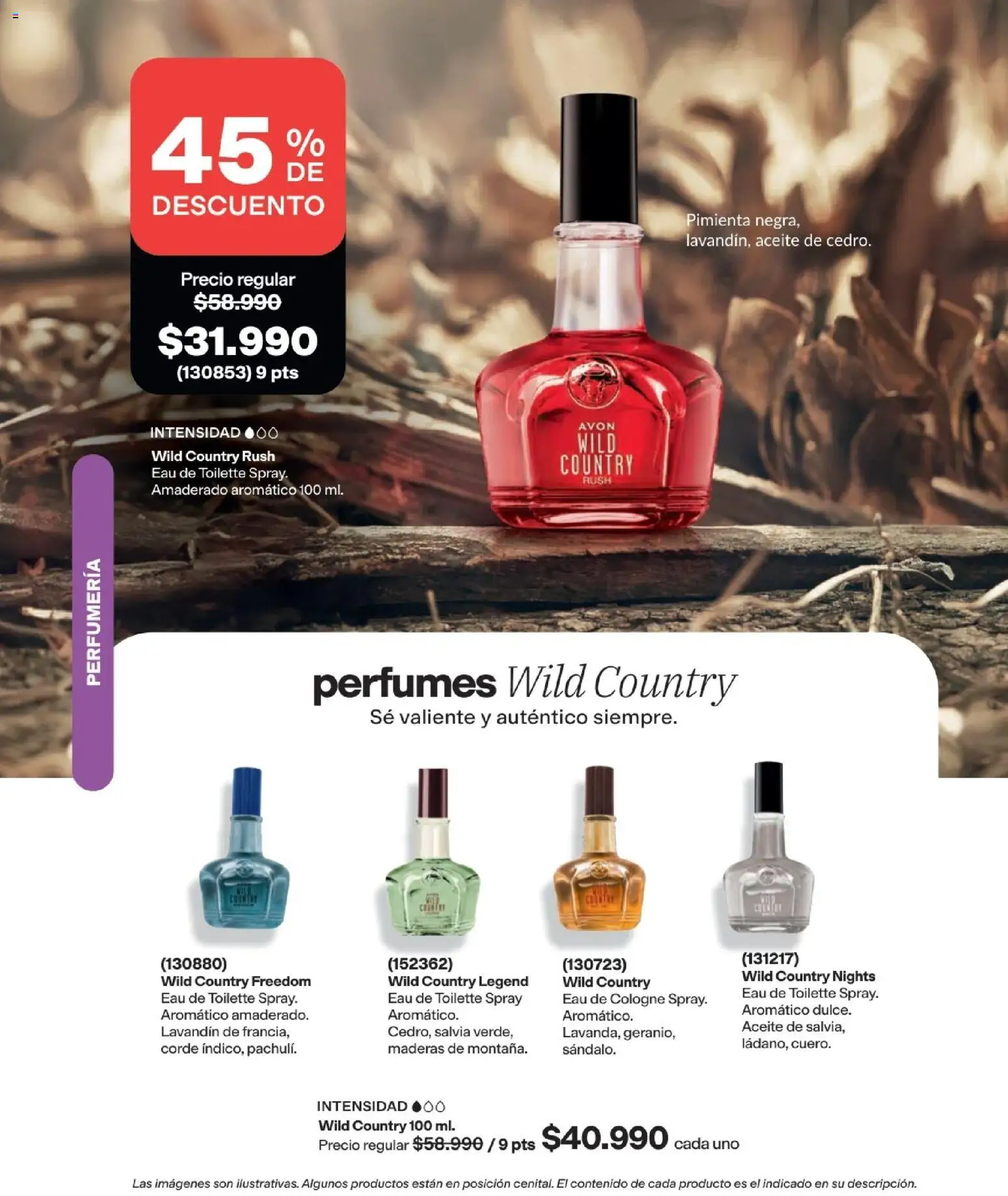 Avon revista - valida desde el 29/07/2026 | Página: 100 | Productos: Pimienta, Eau de toilette, Aceite