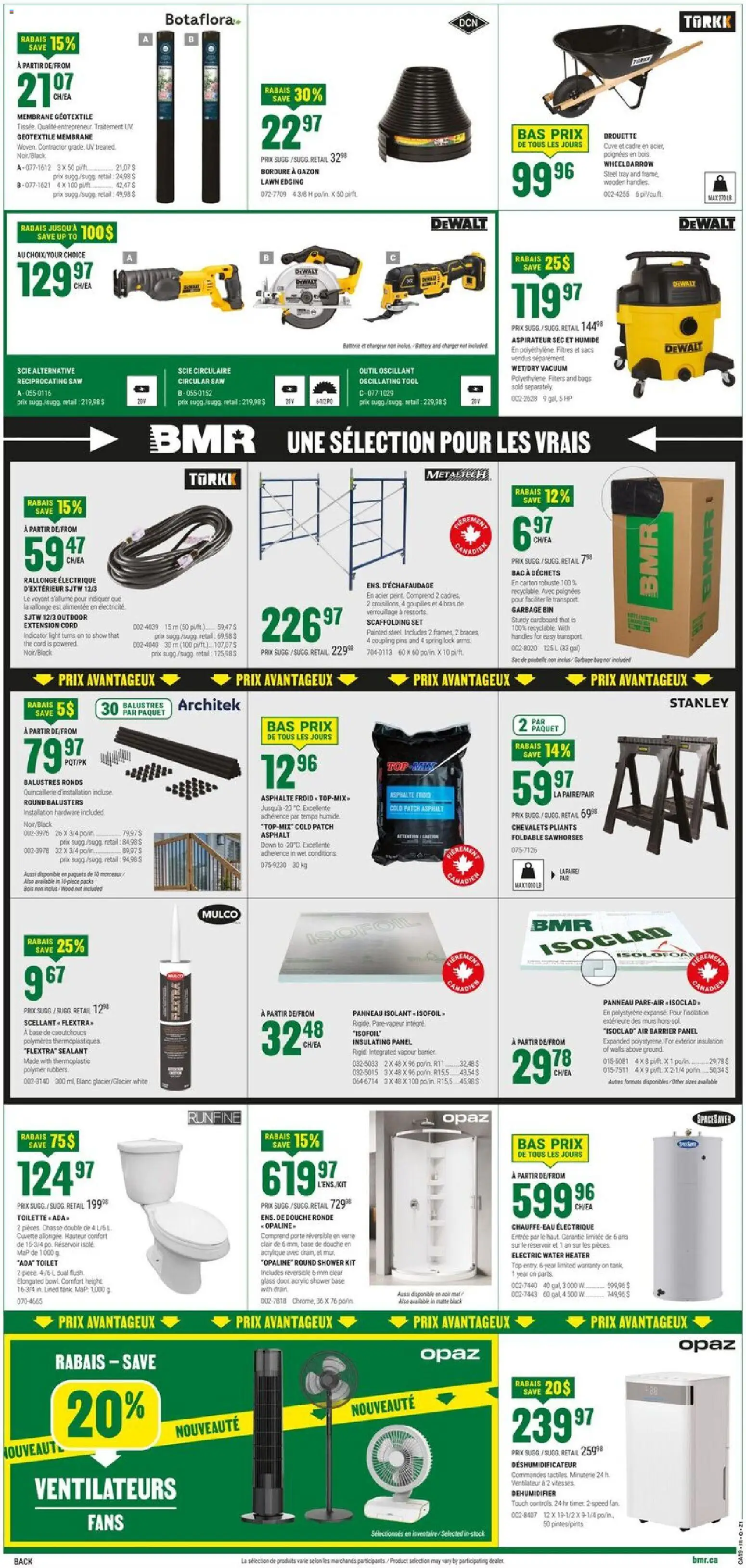 BMR flyer valid from 07.05.2026 | Page: 2 | Products: Bag, Shower
