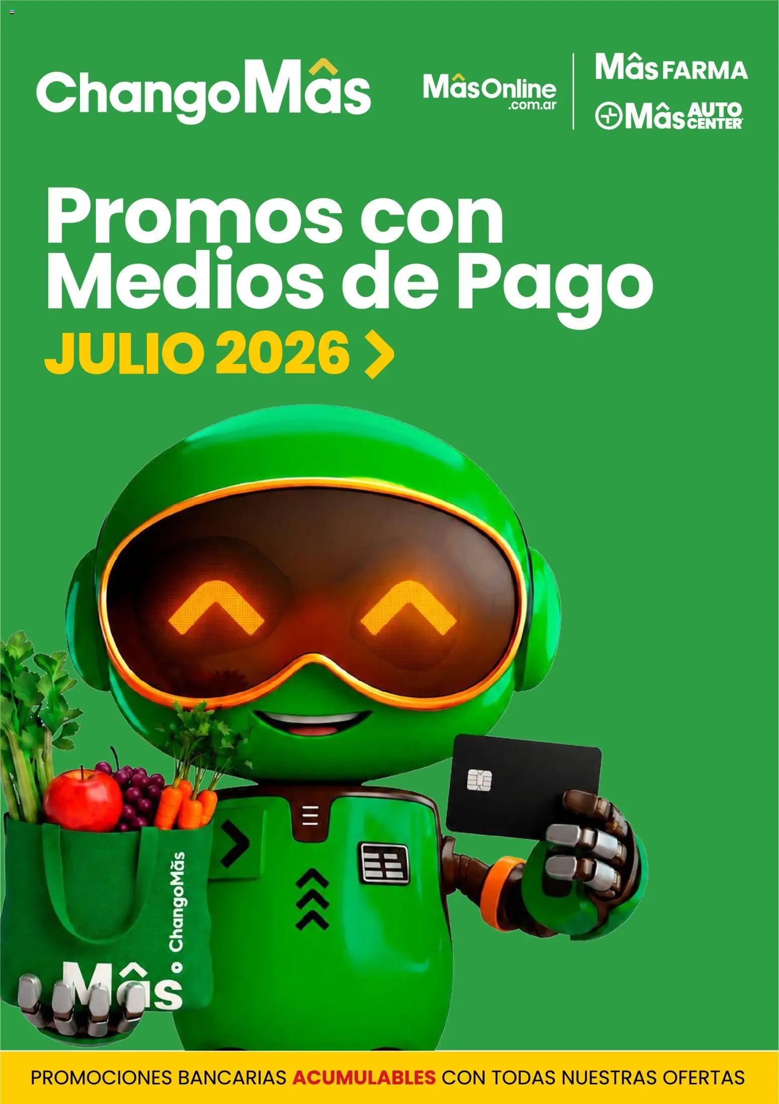 Changomas ofertas │ válido desde el 01/07/2026 | Página: 1