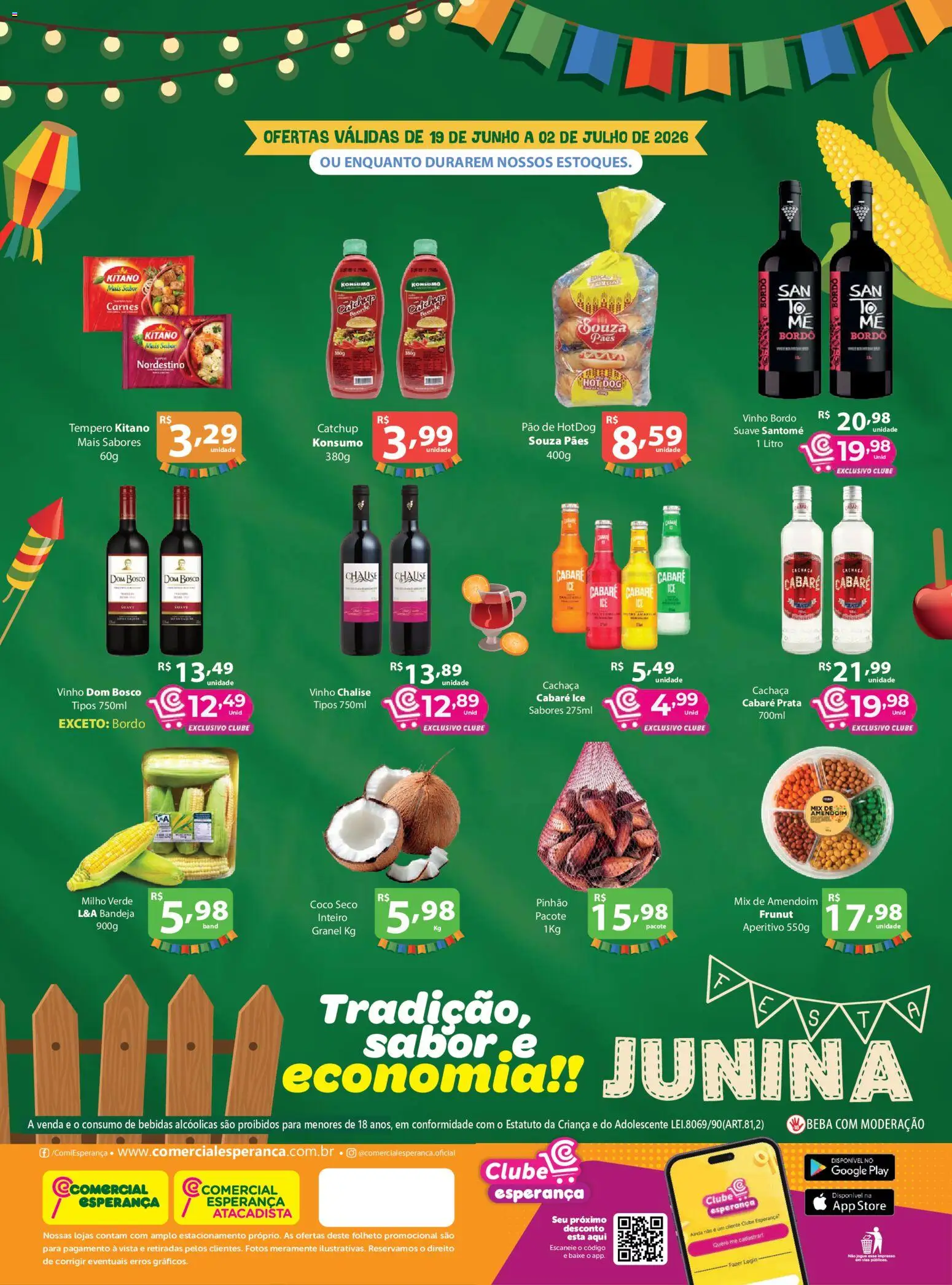 Comercial Esperança Folheto - válido de 19.06.2026 | Página: 2