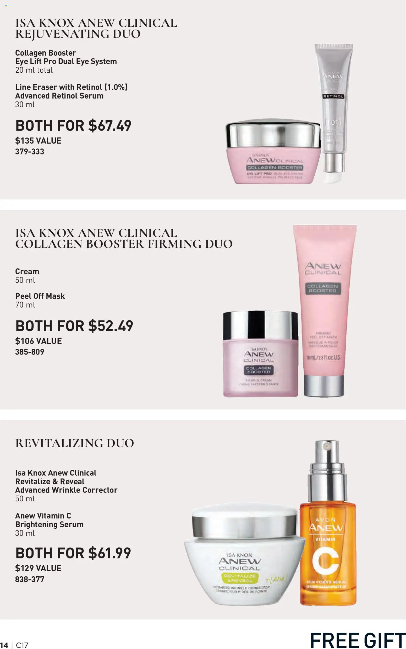 Avon flyer valid from Aug 13, 2026 | Page: 14 | Products: Cream, Mask