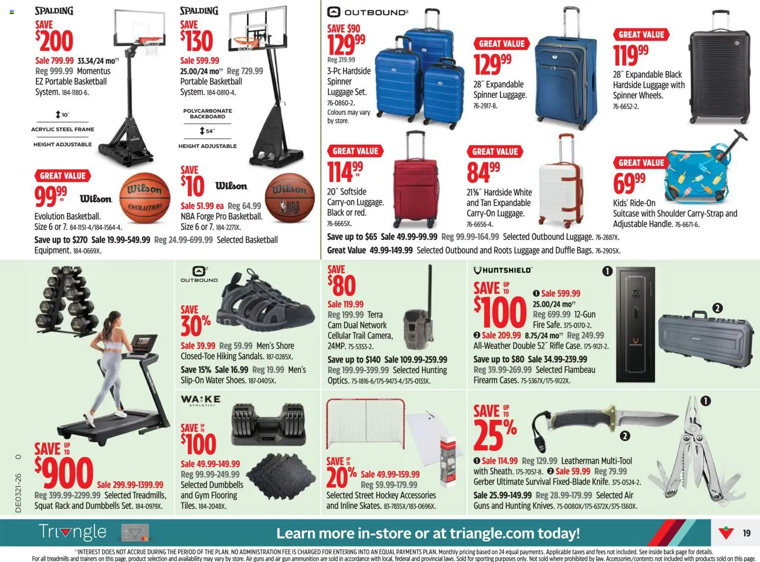 Canadian Tire flyer valid from 21.05.2026 | Page: 19 | Products: Luggage, Suitcase