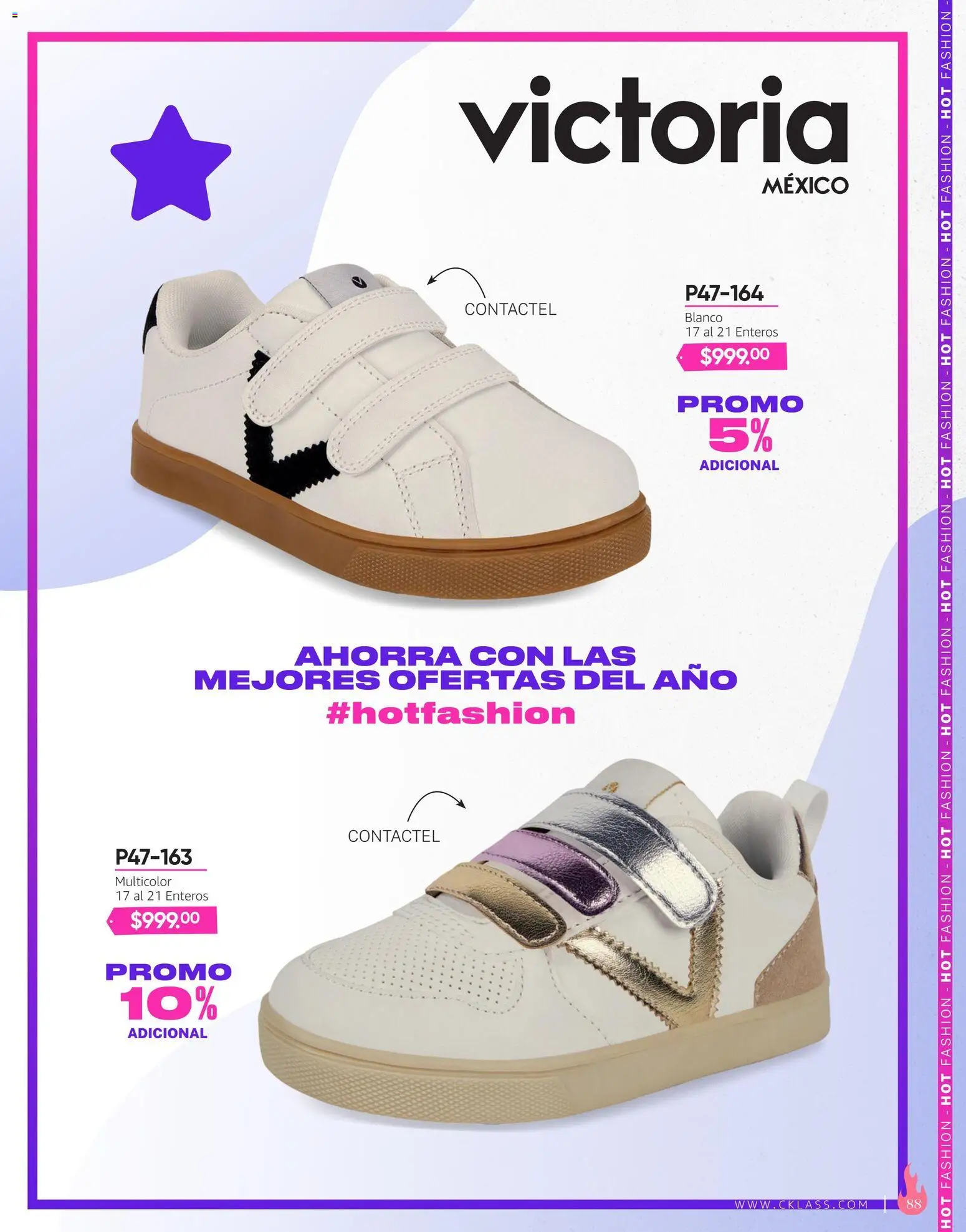 Nuevas ofertas de Cklass válidas en toda la República Mexicana desde el 03/08/2026. ¡Encuentra las mejores ofertas en Cklass catálogo Hot Fashion Ropa! | Página: 170