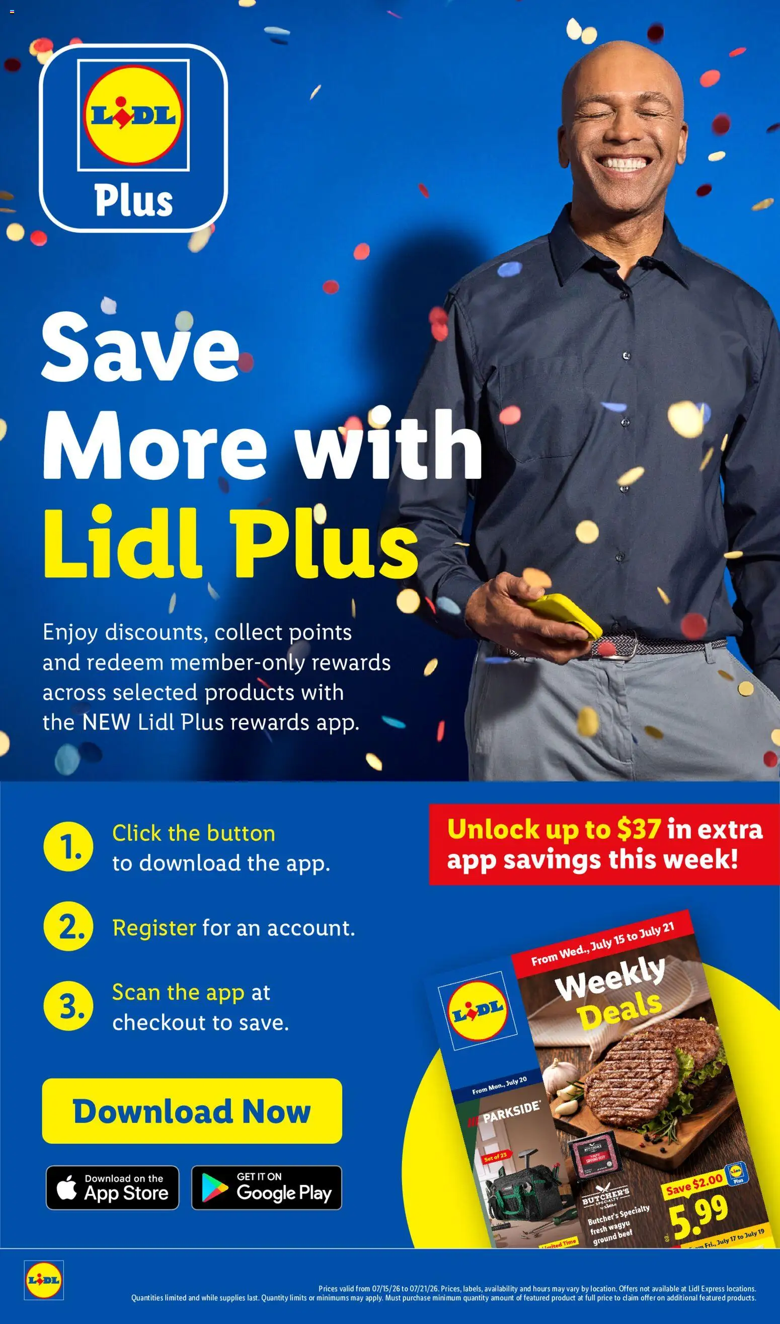Lidl Weekly Ad | 07/15 catalogue cover